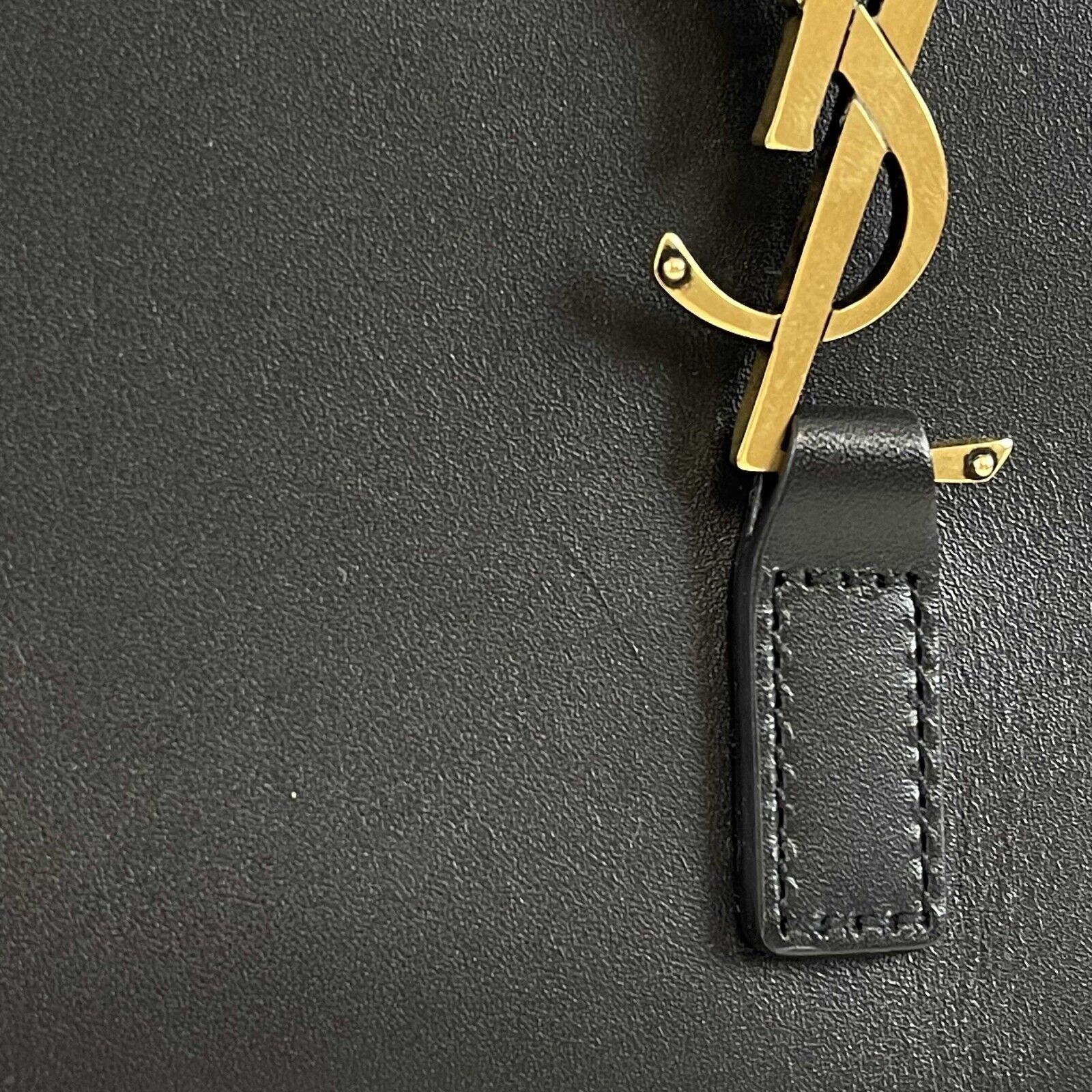 Saint Laurent Le 5 a 7 Hobo Small Leather Handbag - Smooth Black Leather Crossbody Bag for Women | Perfect for Work, Travel & Evening Out