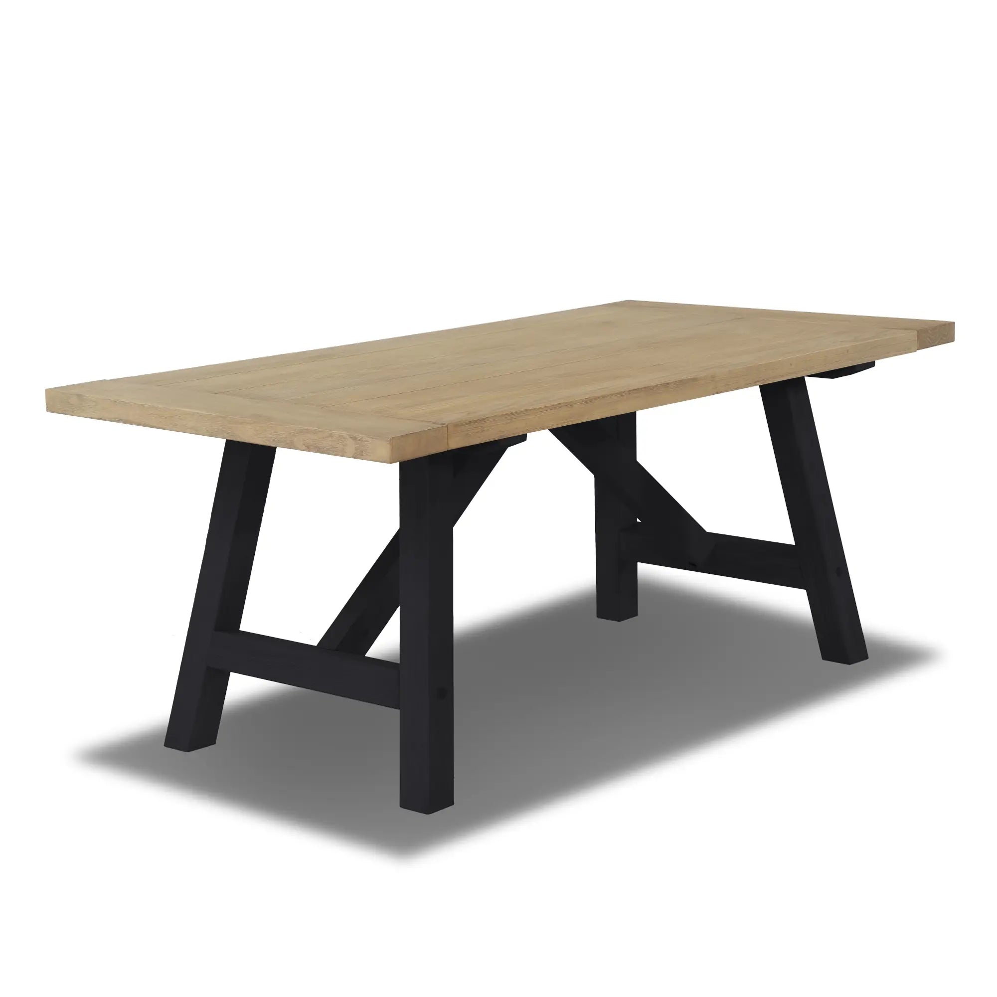 Customizable Cascais 72-Inch Modern Dining Table - Extendable Wooden Table for 8-10 People - Perfect for Family Gatherings & Dinner Parties