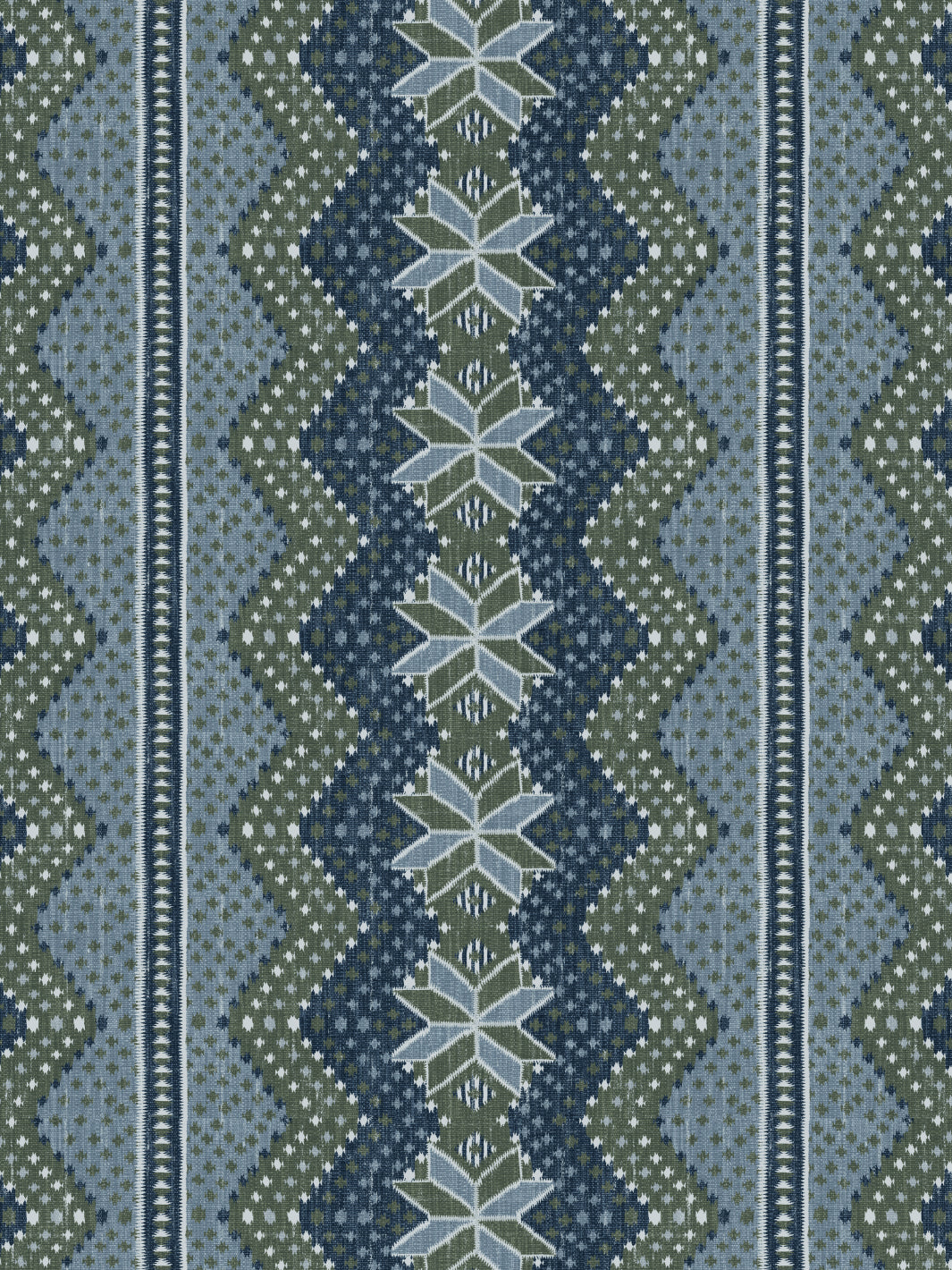 Nathan Turner Blue Army Northstar Blanket Wallpaper - Premium Peel and Stick Wallpaper for Bedroom, Nursery & Home Decor