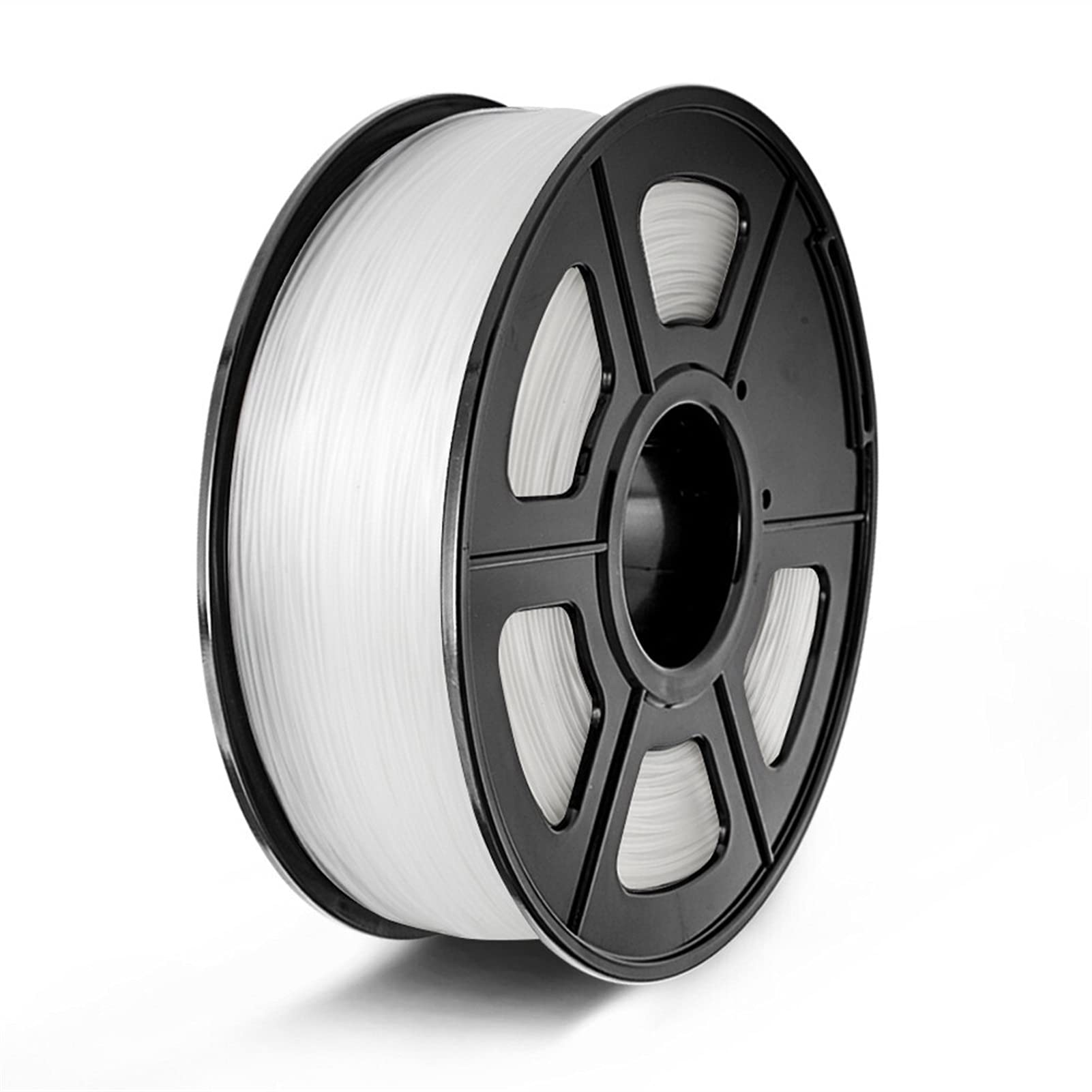 1.75mm PLA Filament 1kg Spool - Premium 3D Printer Filament for Smooth Printing, Transparent (Ideal for DIY Projects, Prototyping & Home Decor)