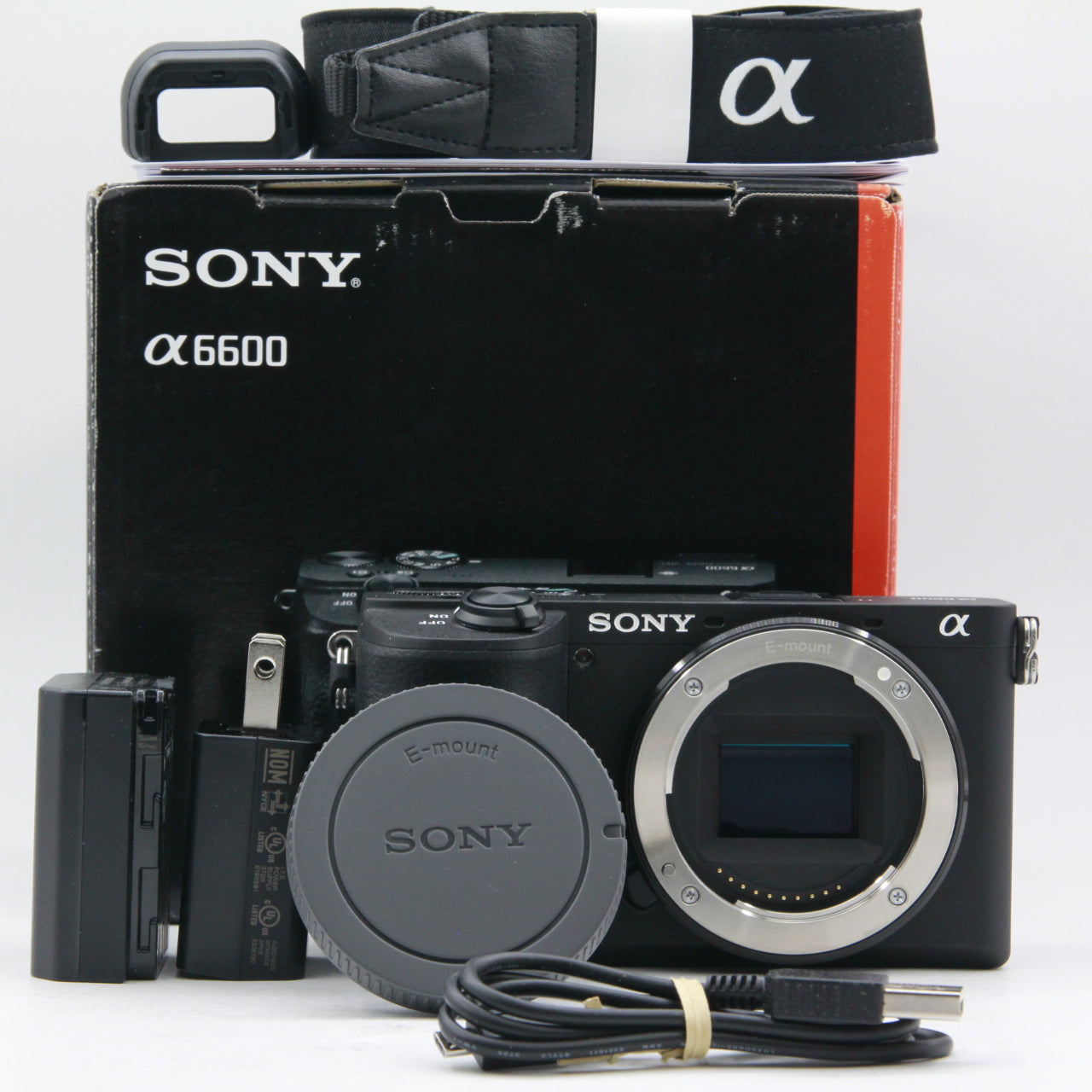 Open Box Excellent Condition Sony Alpha a6600 Mirrorless Digital Camera Body Only - Perfect for Travel Photography, Vlogging & Professional Shooting