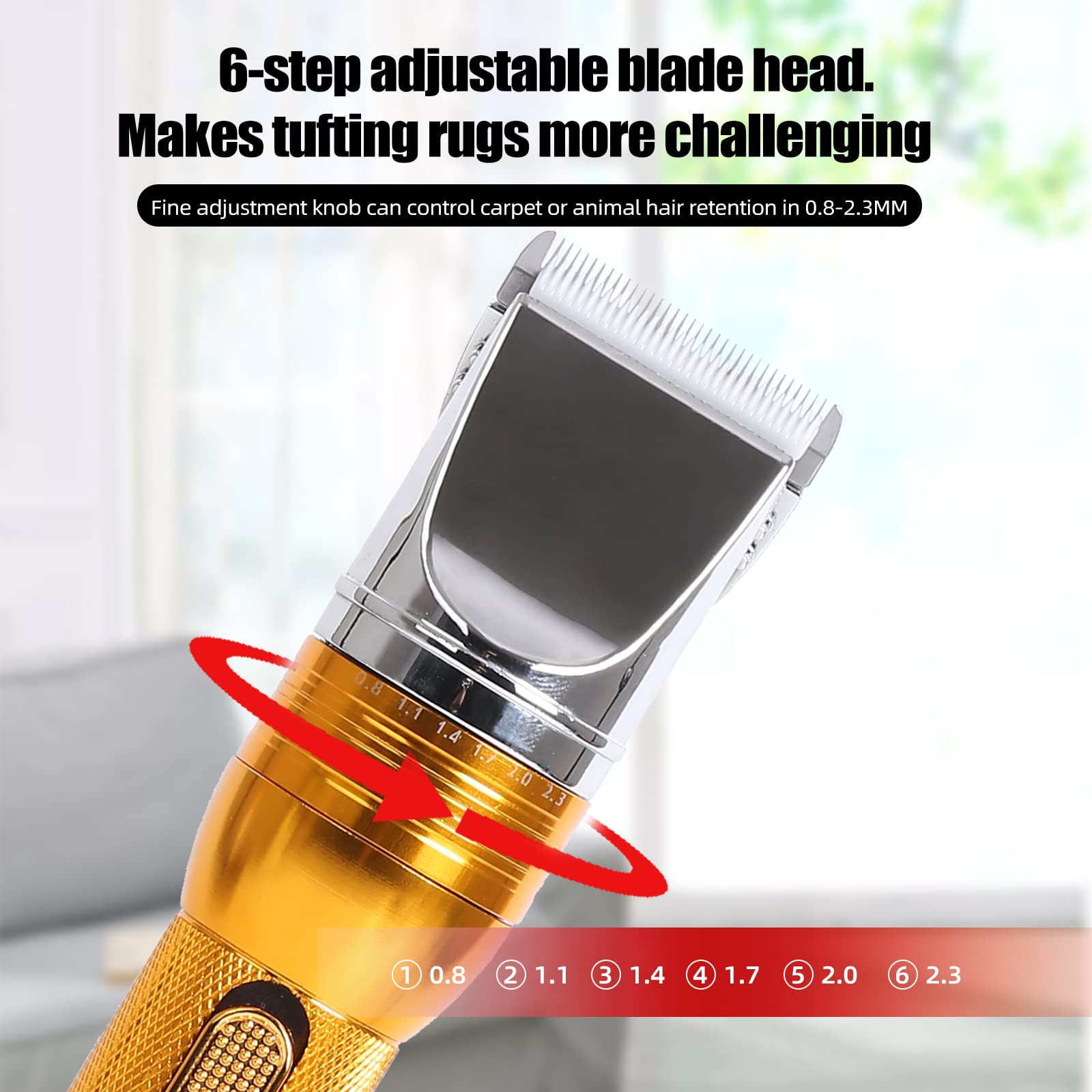 Premium Electric Carpet Trimmer & Tufting Tool Kit - Professional Rug Making Shears with 2 Lubricating Oils for Handmade, Tufted & Clean Rugs - Perfect for DIY Carpet Repair, Home Decor Projects & Crafting