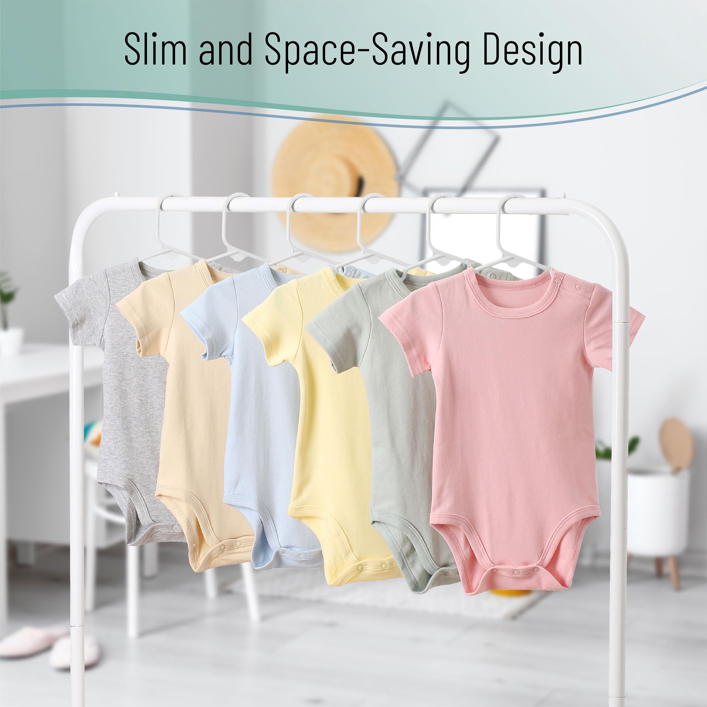Mr. Pen Plastic Kids Hangers - 10 Pack, Small Size Closet Organizers for Toddler Clothes & Nursery Storage | Perfect for Baby Wardrobes, Children's Clothing Organization & Space-Saving Solutions