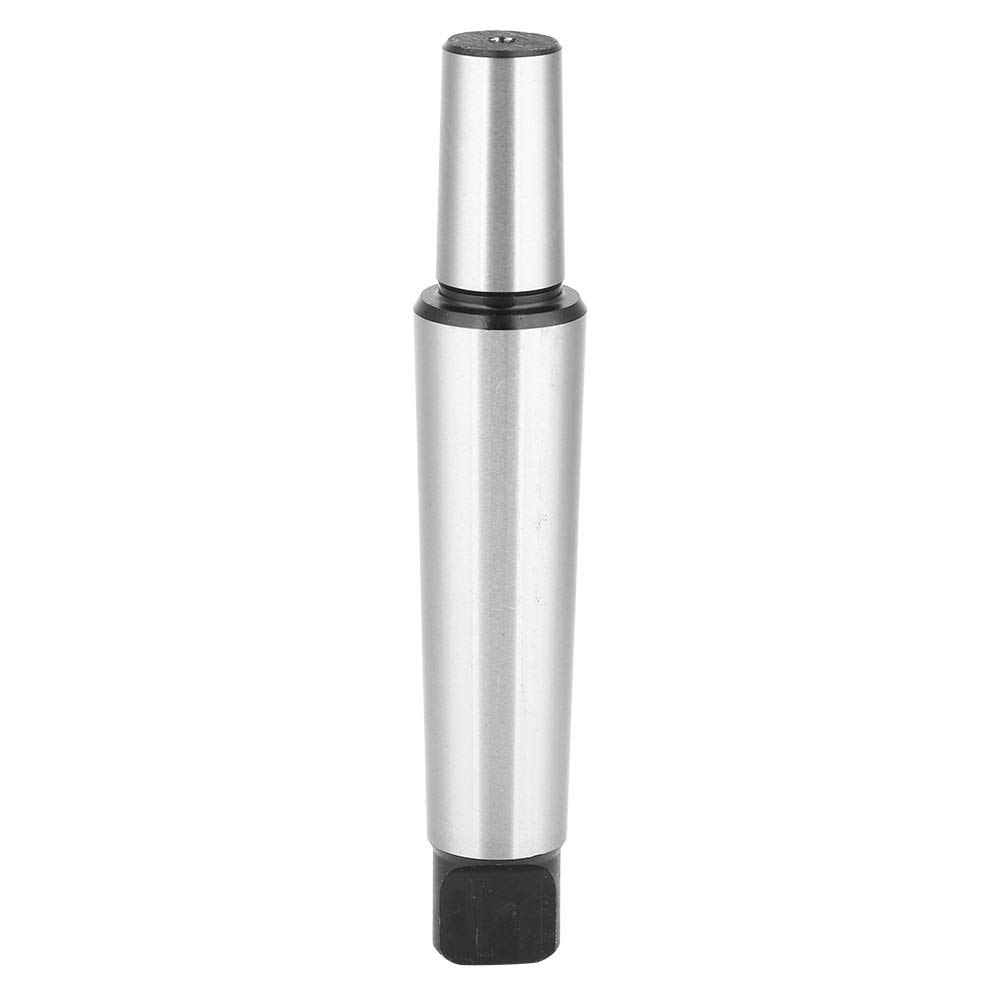 MT3-B18 Silver Self-Tightening Keyless Lathe Drill Chuck with Morse Taper Arbor - Professional Drill Clamp Connection Rod for Metalworking, Woodworking & DIY Projects