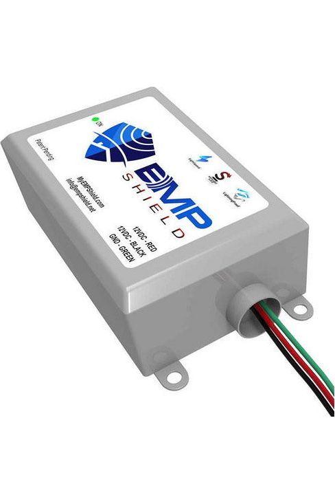 24V DC EMP Shield - EMP Protection Device for Vehicles & Electronics | Defend Against Electromagnetic Pulses for Home, Car & Emergency Preparedness