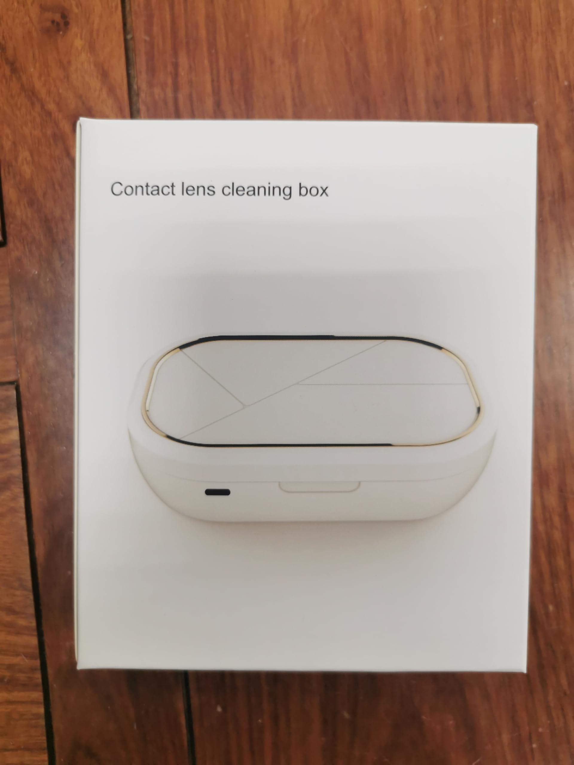 Ultrasonic Contact Lens Cleaner & Sterilizer - Fast Deep Cleaning for Protein Removal | Perfect for Daily Lens Care & Travel Use