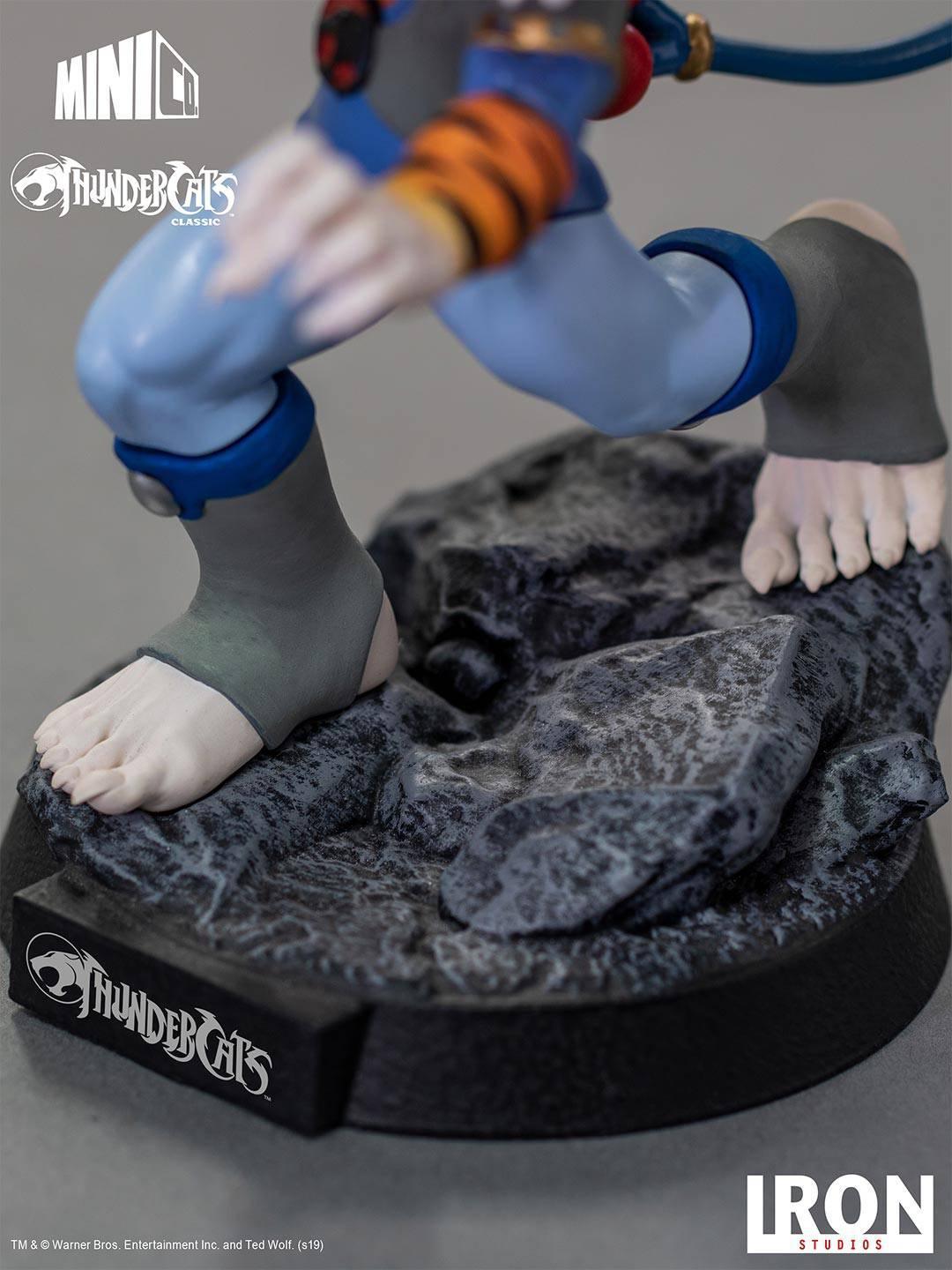 Iron Studios ThunderCats Tygra MiniCo Figure - Collectible Action Figure for Fans, Display & Home Decor | Perfect for Gifts, Office Desk, and Pop Culture Collections