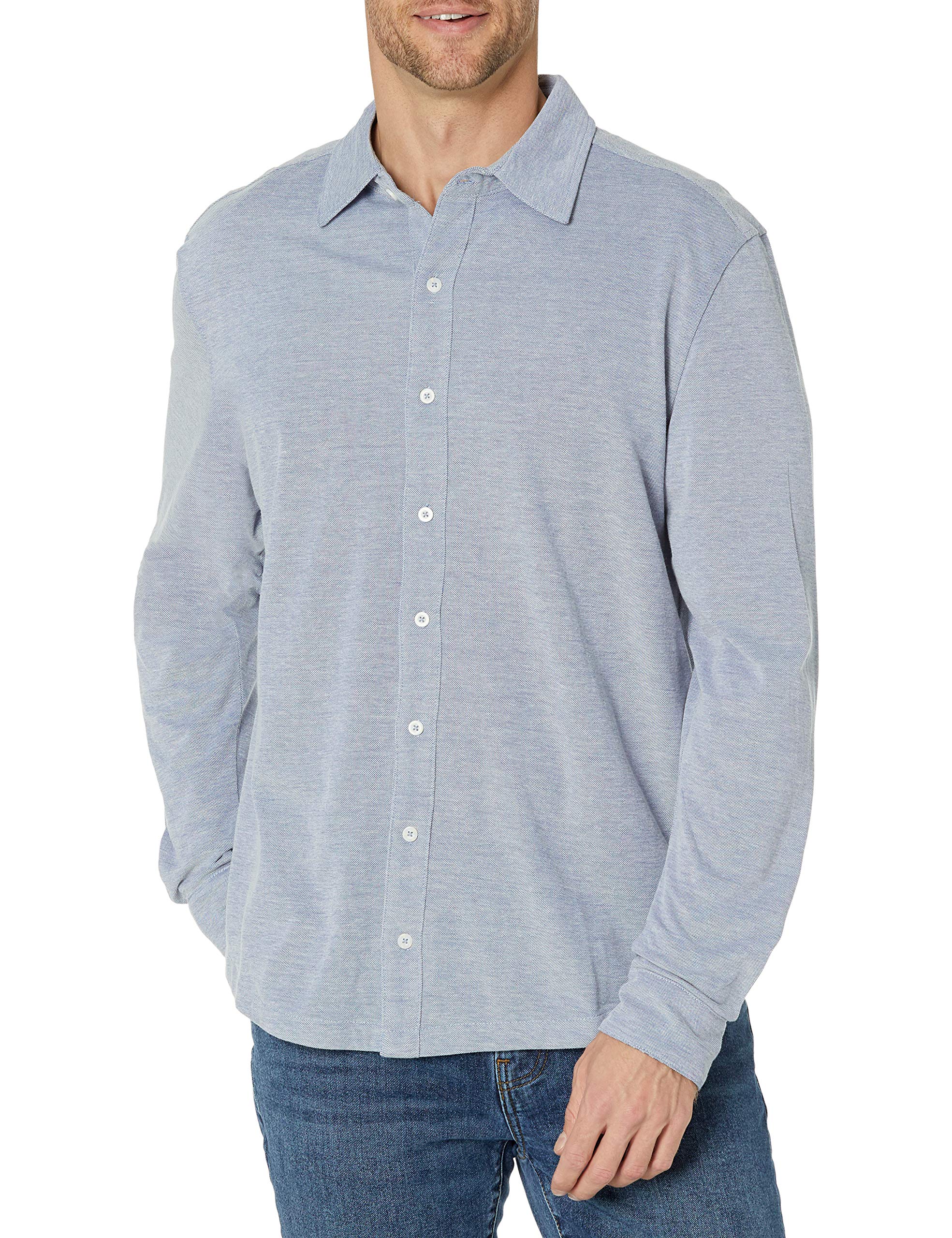 Charles River Apparel Men's Naugatuck Button-Down Shirt | Comfortable Casual & Work Wear | Perfect for Office, Outdoor & Travel