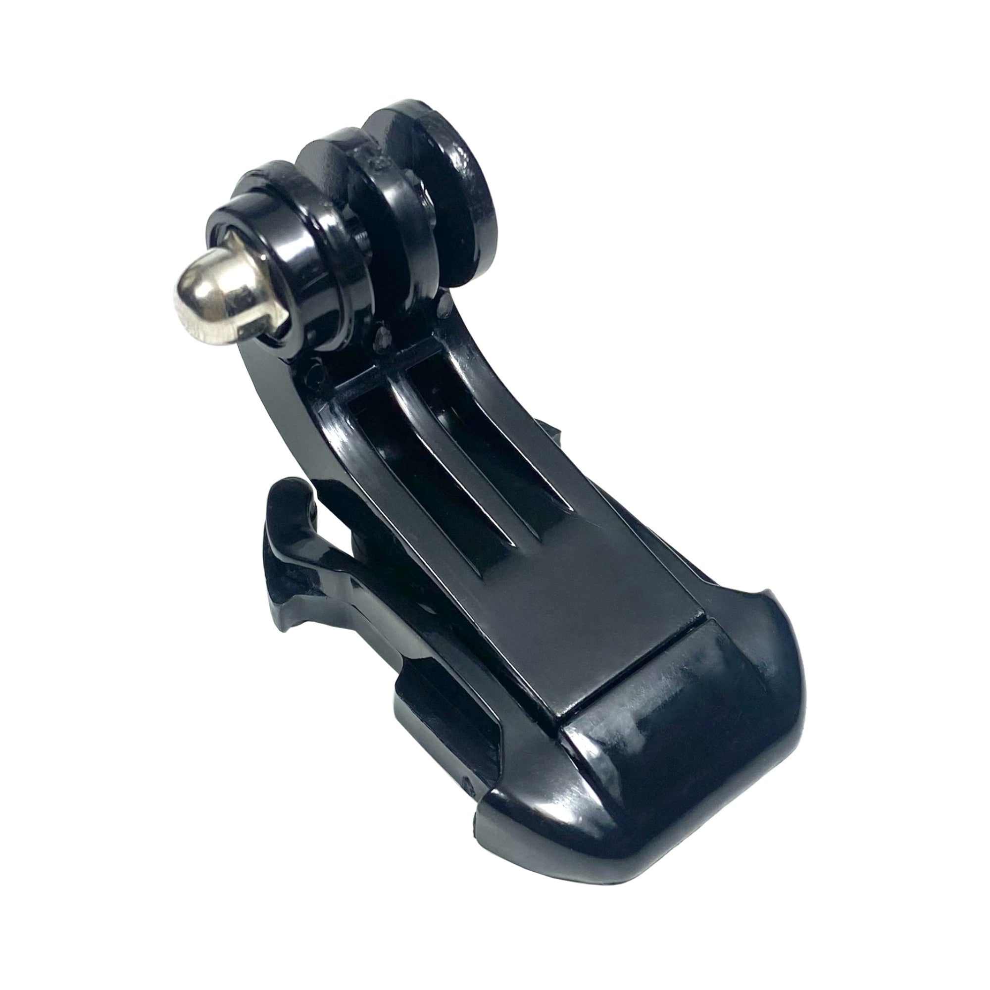 MaximalPower Vertical Surface J Hook Buckle Mount Adapter - Helmet Clip for GoPro Hero 2 3 3+ 4 5 6 7 8 (Black) - Perfect for Action Cameras, Cycling, Skiing & Outdoor Adventures