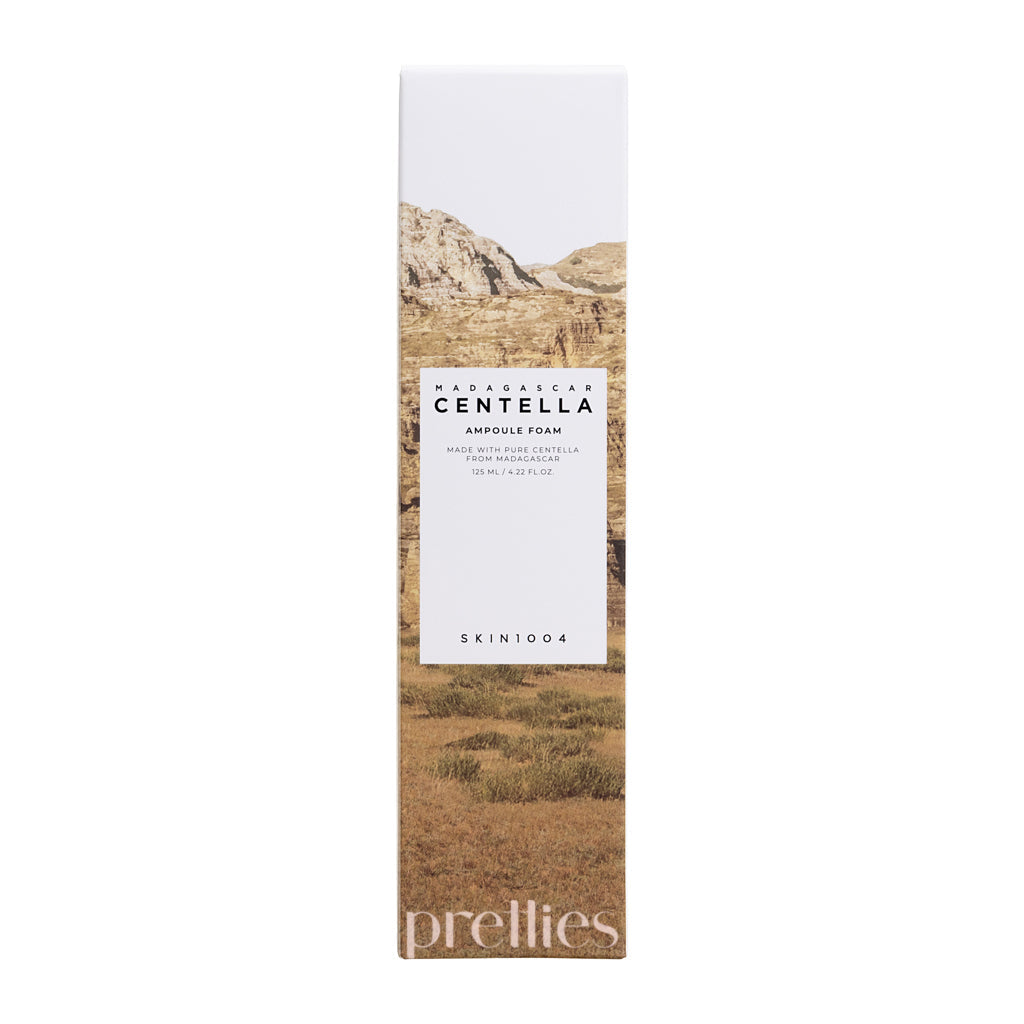 SKIN1004 Madagascar Centella Ampoule Foam 125ml - Soothing & Hydrating Facial Cleanser for Sensitive Skin | Perfect for Daily Skincare Routine & Post-Sun Care