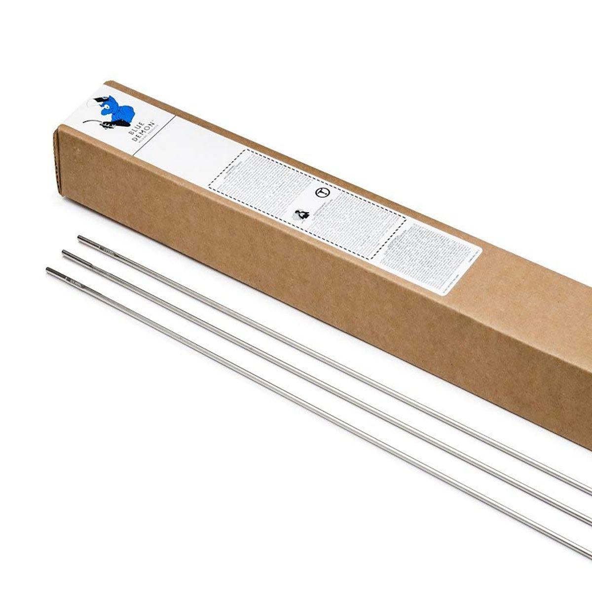 Premium Blue Demon ER308LSI .035 Stainless Steel TIG Welding Rod - 10 lb Spool | High-Quality ER308LSI 035 10T Filler Metal for Stainless Steel Fabrication, Repair & Maintenance - Ideal for Automotive, Marine & Industrial Welding Projects