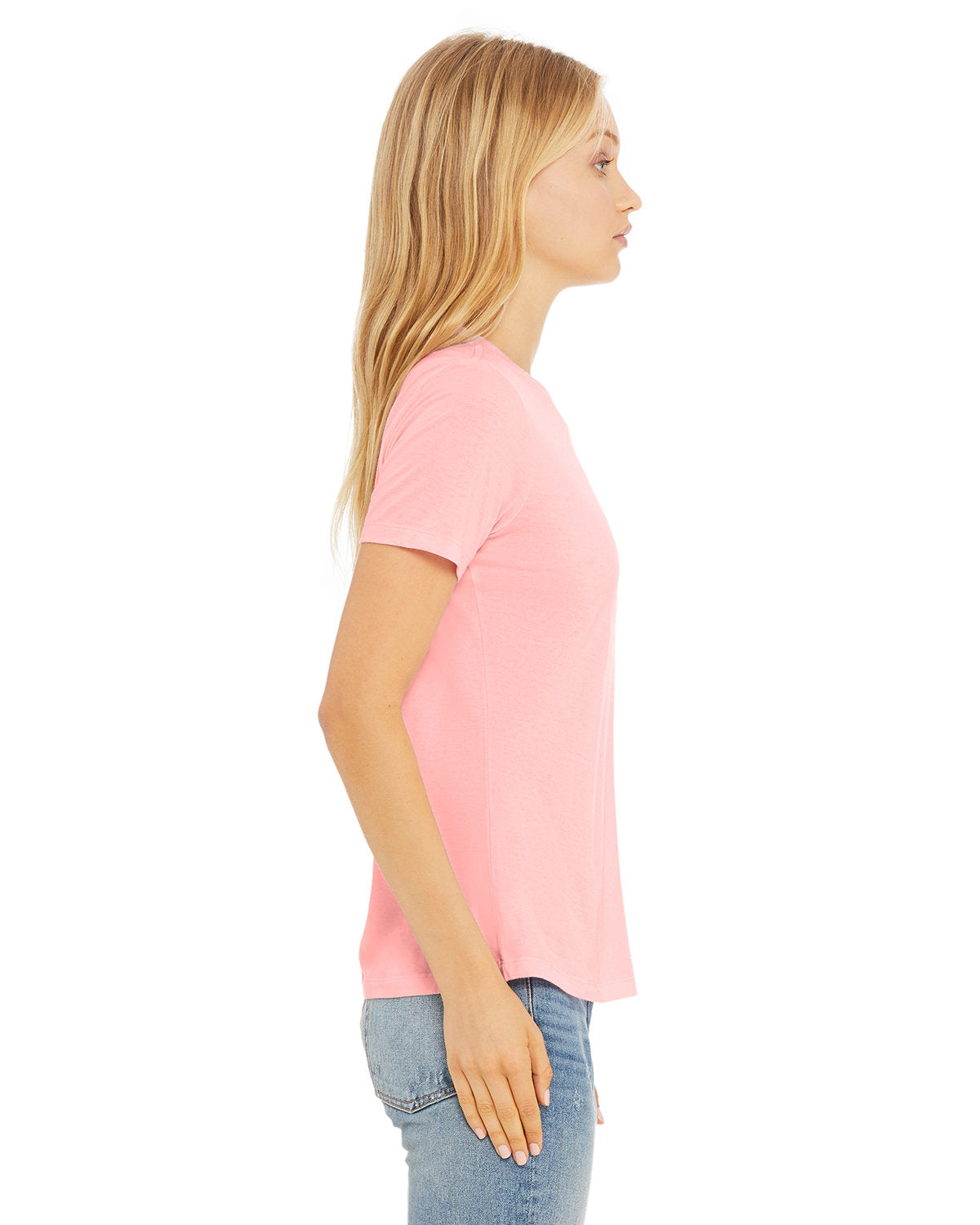 Bella + Canvas 6413 Women's Soft Relaxed Tri-Blend T-Shirt | Comfortable Casual Tee for Everyday Wear, Workout & Lounge