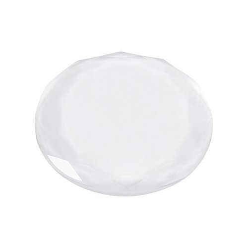 Premium Round Crystal Glass Eyelash Extension Glue Pallet Stand Holder - Durable & Stylish Lash Adhesive Tray for Professional & Home Use - Perfect for Salons, DIY Lash Artists & Beauty Enthusiasts