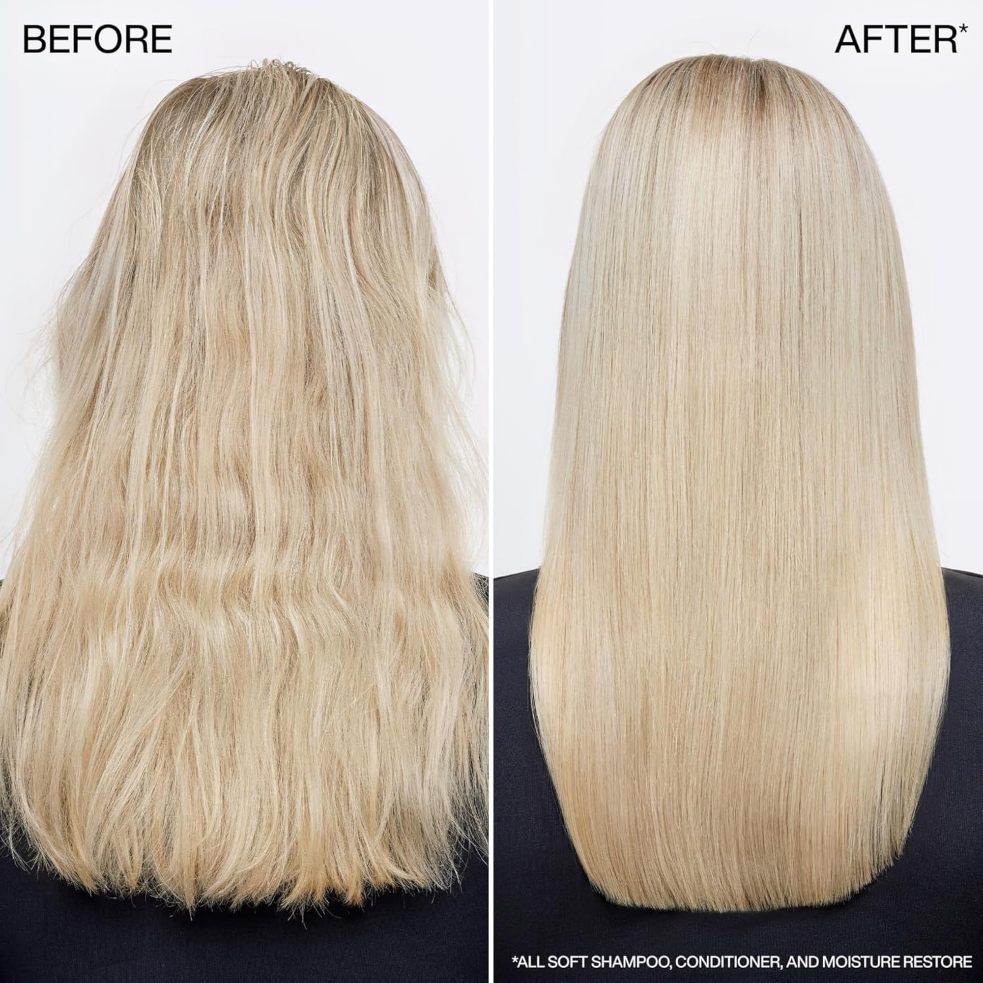 Redken All Soft Shampoo and Conditioner Set for Dry, Damaged & Brittle Hair - Argan Oil Infused Hydrating Formula for Intense Softness & Shine - Perfect for Daily Hair Care & Salon-Quality Results at Home