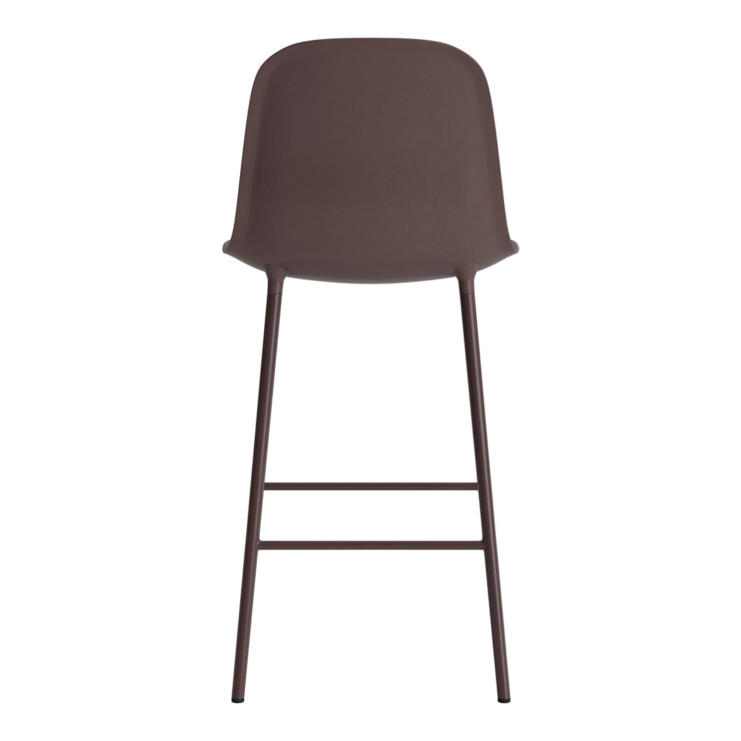 Modern Form Counter Stool - Adjustable Height Bar Stool for Kitchen Island, Breakfast Nook & Home Bar - Sleek Contemporary Design for Dining & Entertaining