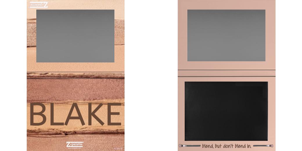 Custom Extra Large Z Palette - Magnetic Makeup Palette for Eyeshadows & Blush - Perfect for Professional Makeup Artists & Travel