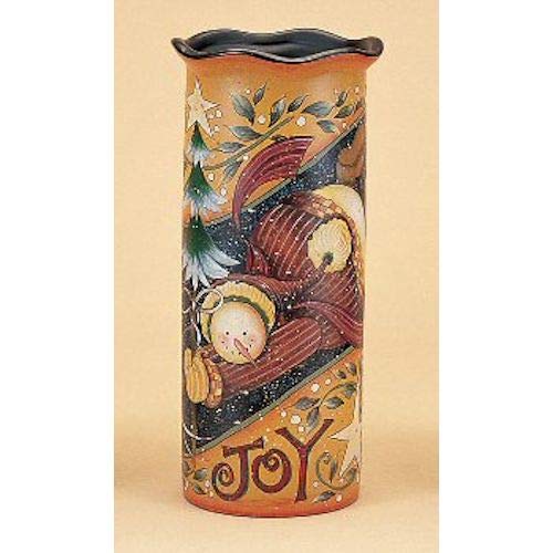 Beth Yarbrough Handmade Ceramic Vase - Elegant Home Decor for Living Room, Dining Table & Wedding Centerpiece