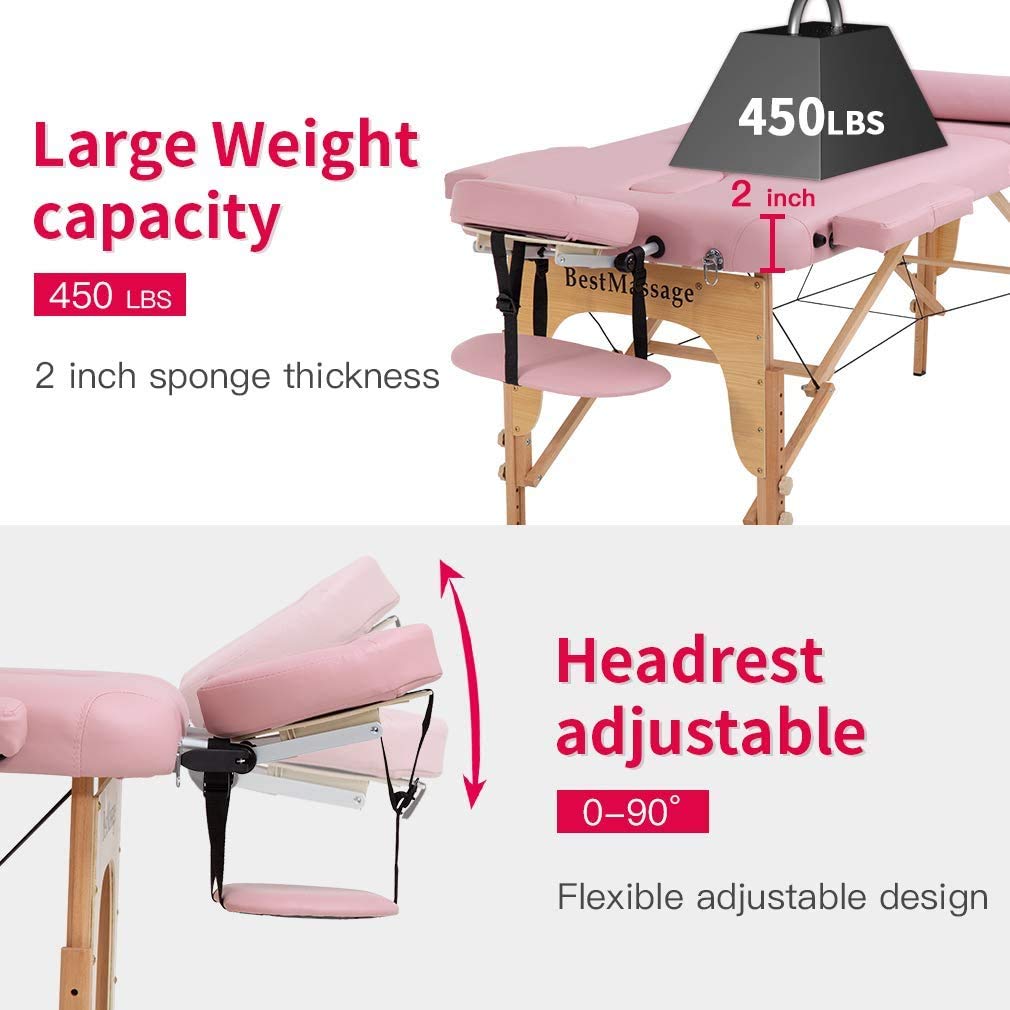 Premium Portable Foldable Massage Table - 73