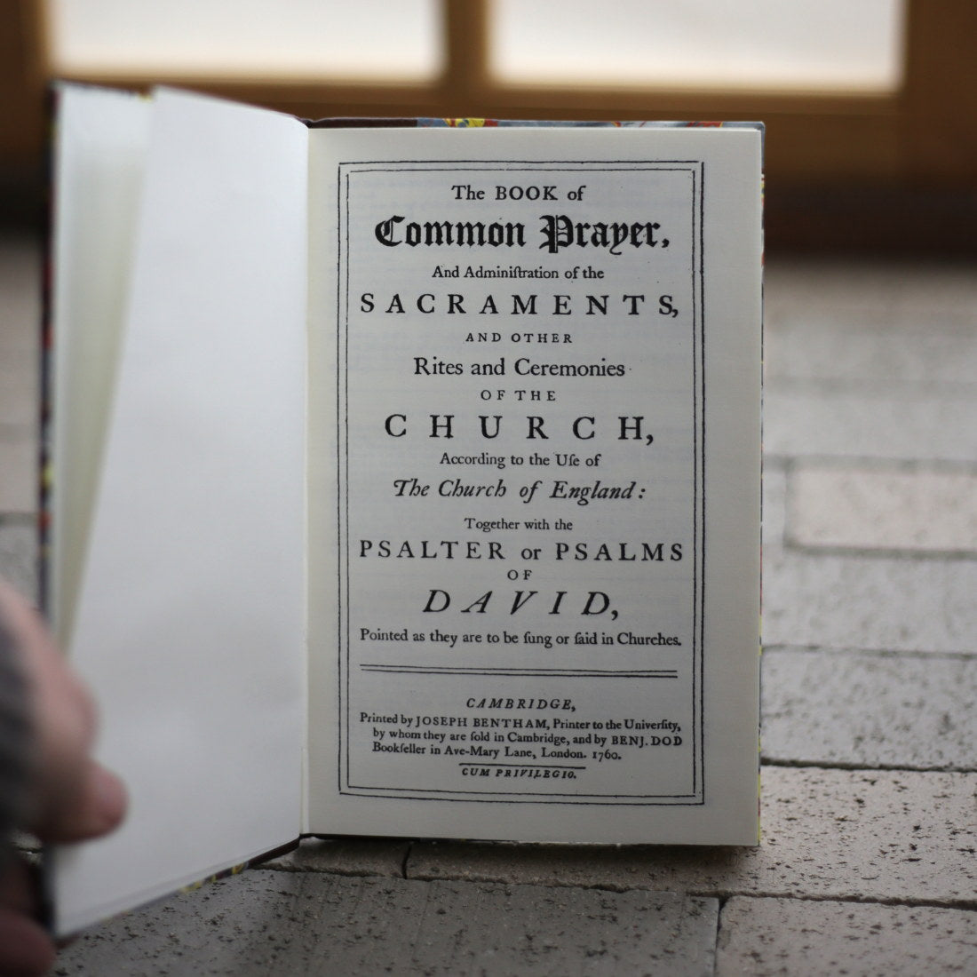 A Book of Common Prayer - Classic Christian Devotional Guide for Daily Worship & Spiritual Growth | Perfect for Personal Prayer, Church Services & Bible Study