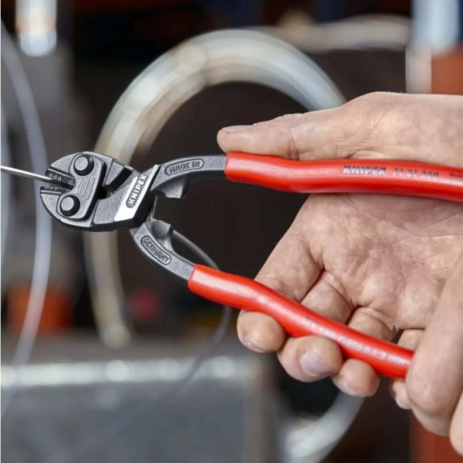 Knipex 9K 00 80 180 US 6-Piece Professional Plumbing Tool Set with Free KNIPEX Keeper Pouch - Perfect for Pipe Repair, Faucet Installation & DIY Home Maintenance