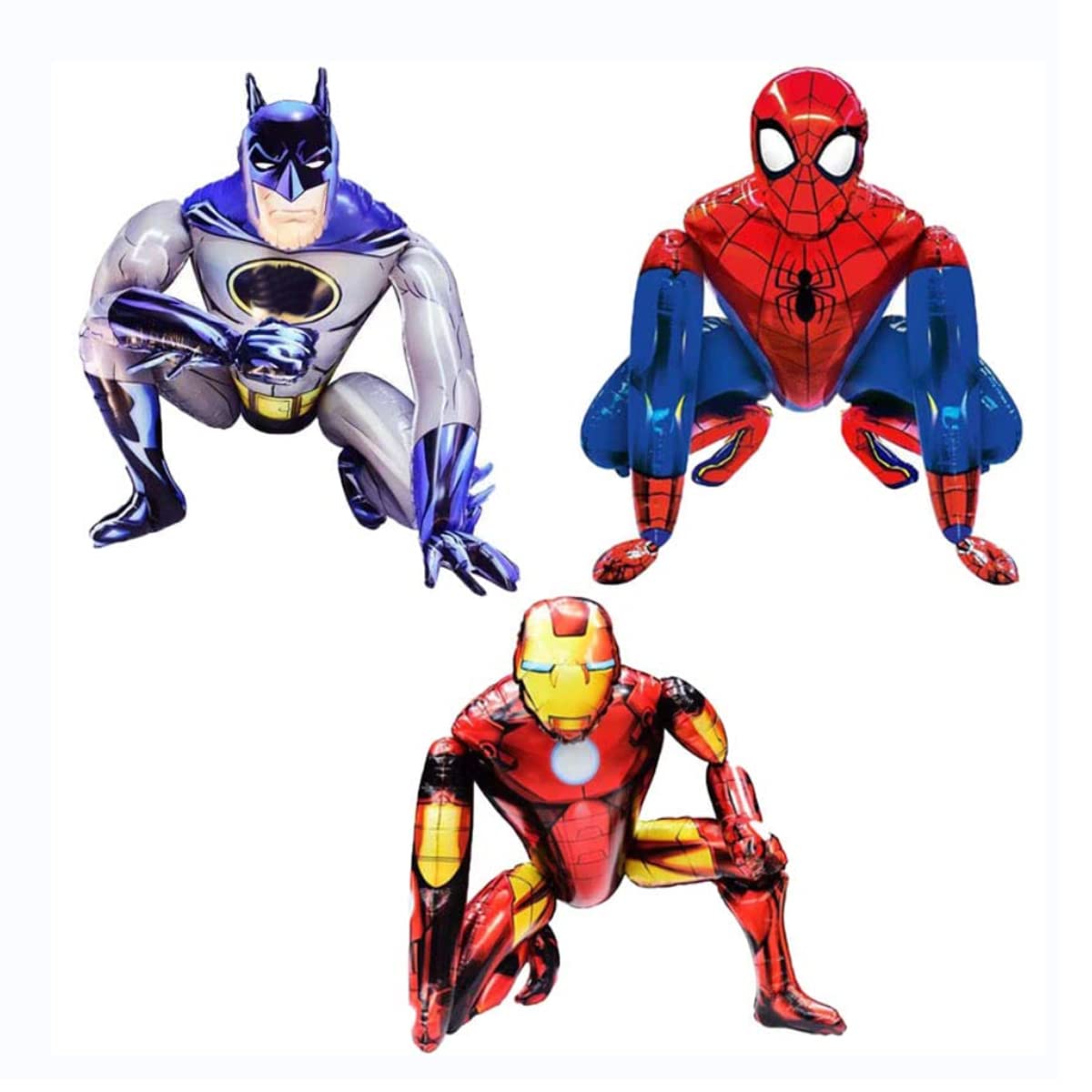 Superhero Balloon - Medium Size (12 Inch) for Party Decorations, Birthday Supplies | Perfect for Superhero Themed Parties, Baby Showers & Kids Birthday Decor