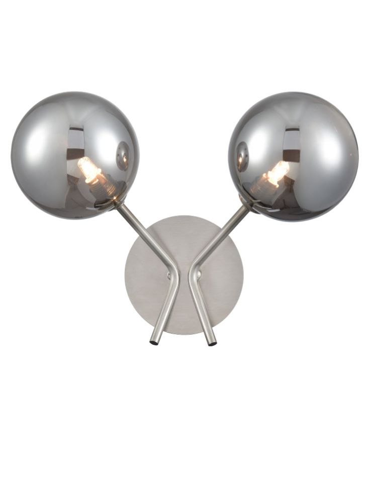 Satin Nickel & Smoke