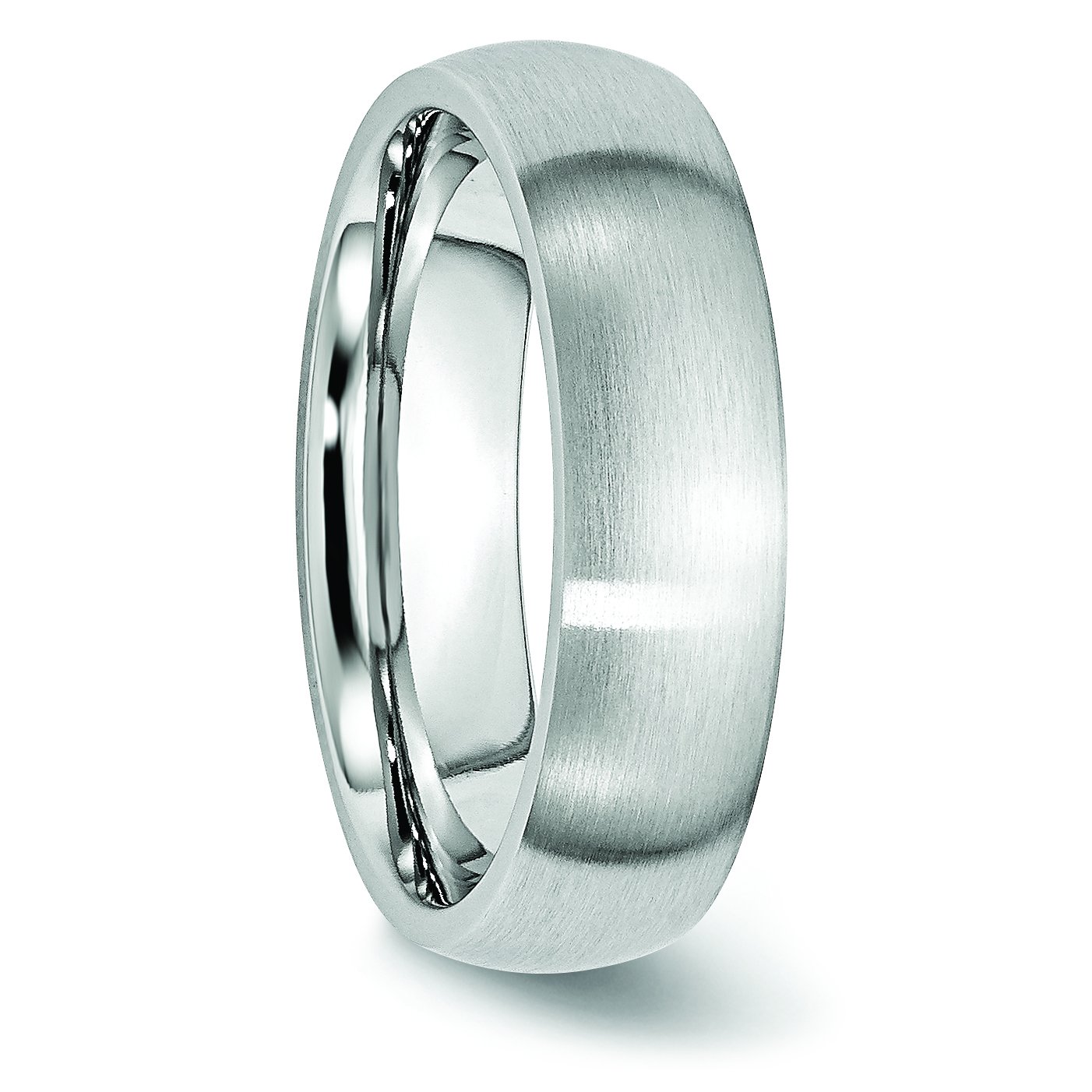 Men's Cobalt Satin 6mm Wedding Band Ring - Comfort Fit Tungsten Carbide Ring for Grooms & Brides - Perfect for Weddings, Anniversaries & Special Occasions