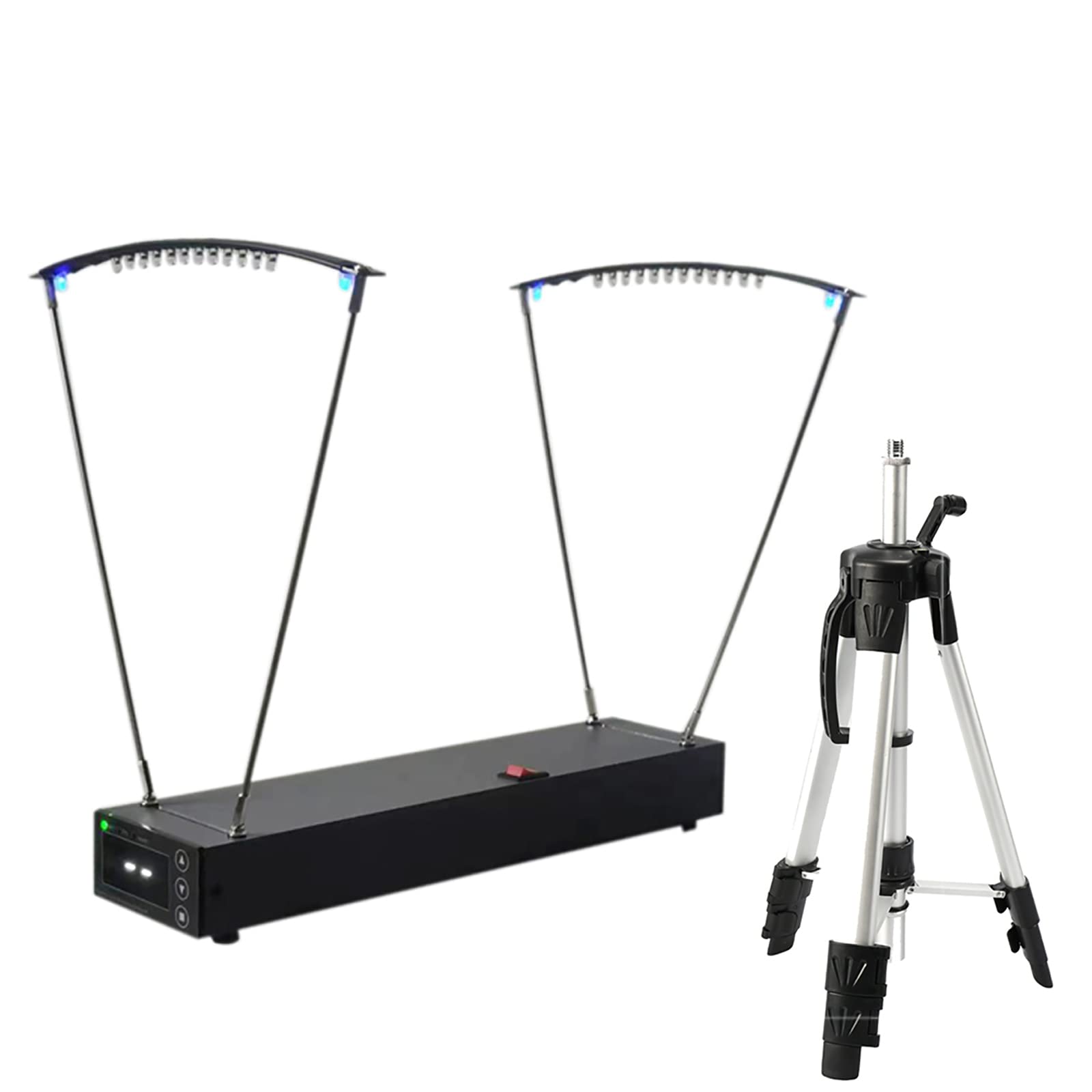 High Precision Shooting Speed Tester 30-6500fps - Muzzle Velocity Chronograph with Tripod Stand - 80 Data Sets Memory - for Ballistics, Airsoft & Physics Experiments (Range, Lab & Outdoor Use)