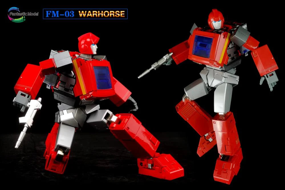 Fans Toys FM-03 Warhorse Collectible Action Figure - Highly Detailed 6-Inch Poseable Model for Display & Photography | Perfect for Collectors & Toy Enthusiasts