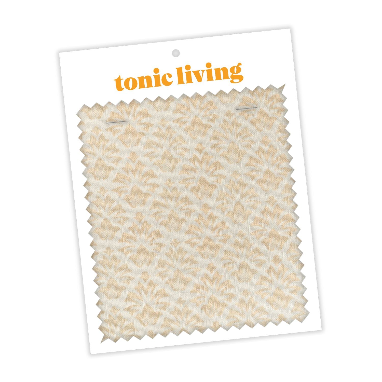 Calli Ochre Swatch - Premium Fabric Sample for Home Decor & Fashion Design | Perfect for Upholstery, Curtains, and DIY Projects