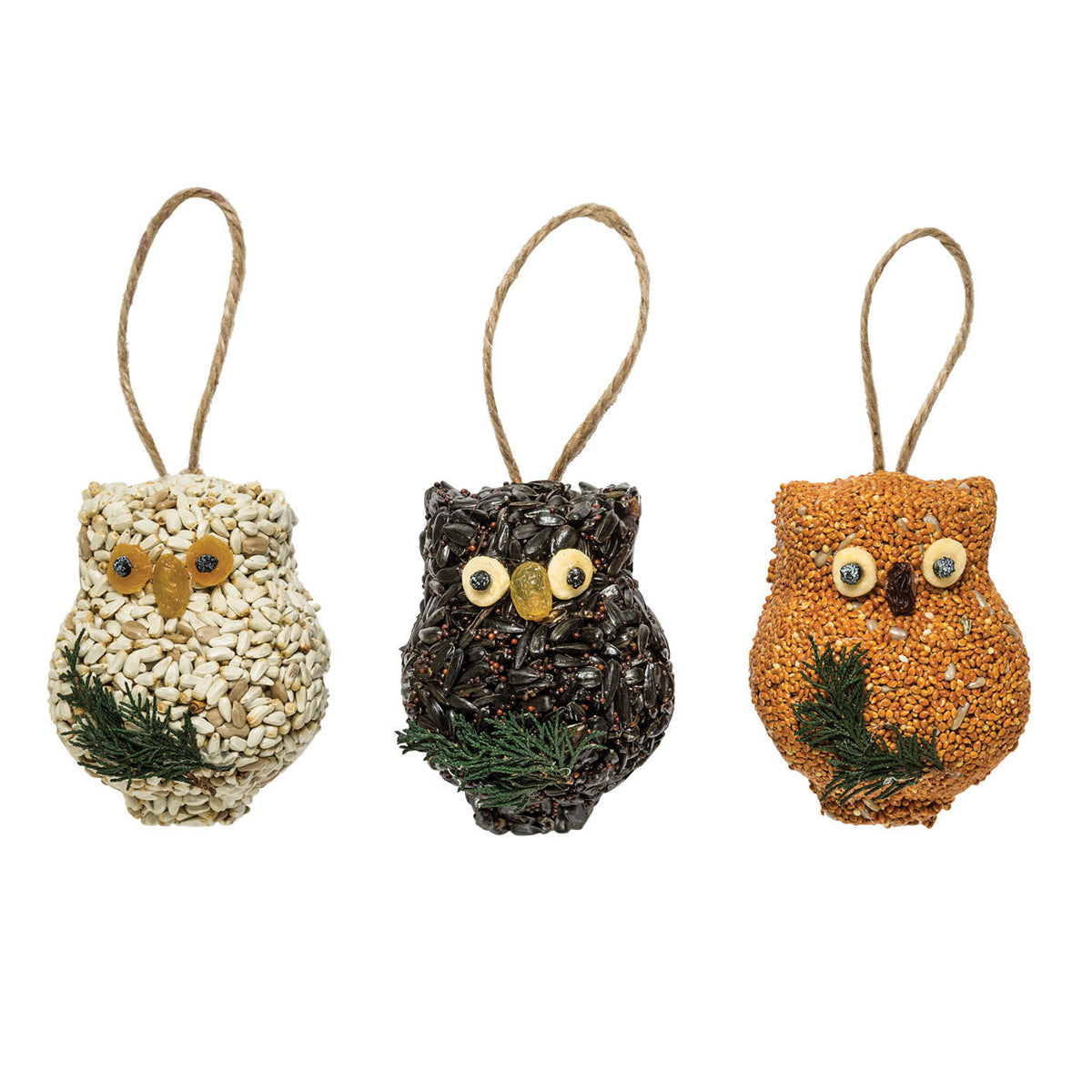 Ollie the Owl Plush Toy Set of 3 - Soft Stuffed Animal Owl for Kids' Room Decor, Nursery Gift & Cuddly Companion | Perfect for Bedtime, Playtime & Nursery Decorations