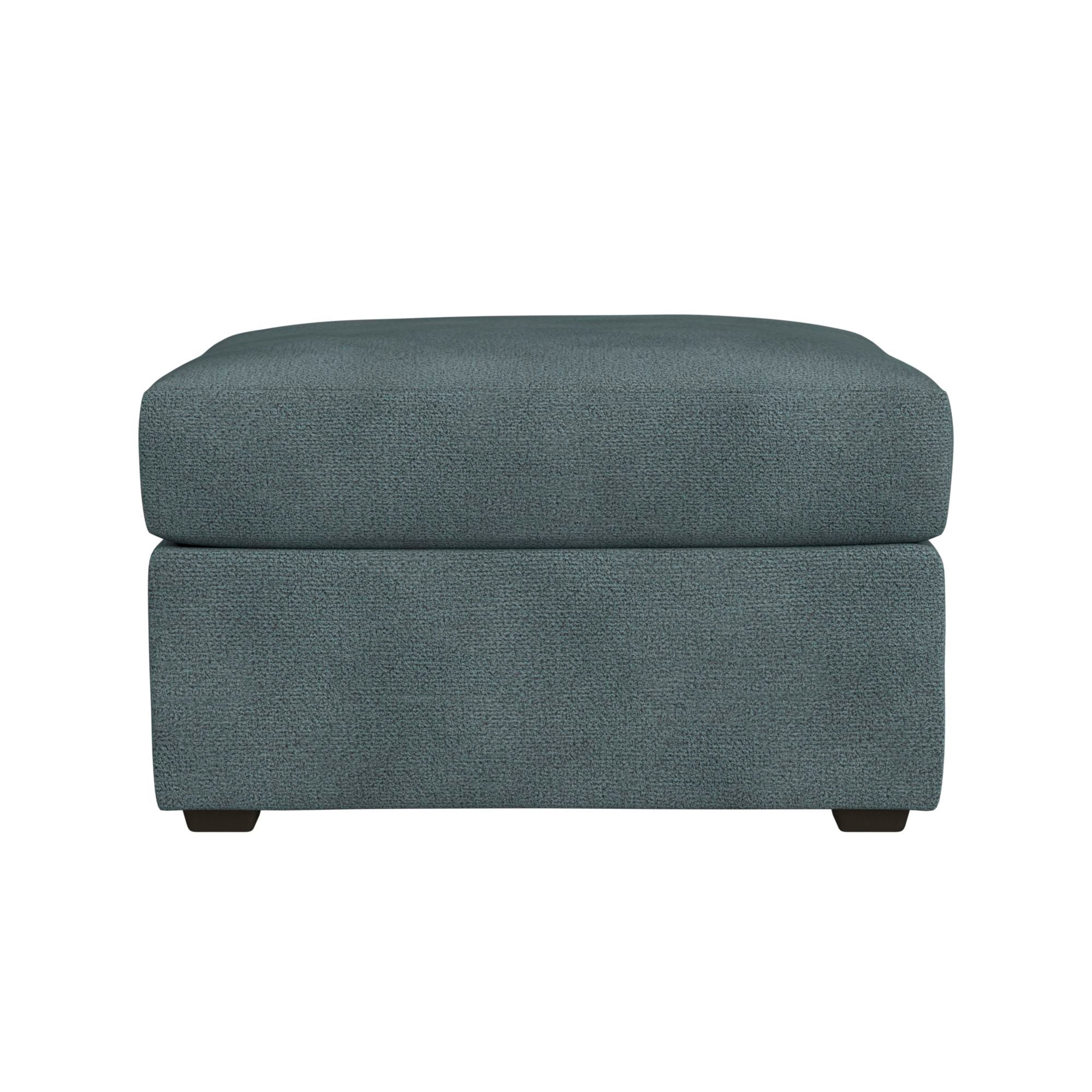 Simply Elements Storage Ottoman with Lift Top - Versatile Footrest, Coffee Table & Extra Seating for Living Room, Bedroom & Home Decor