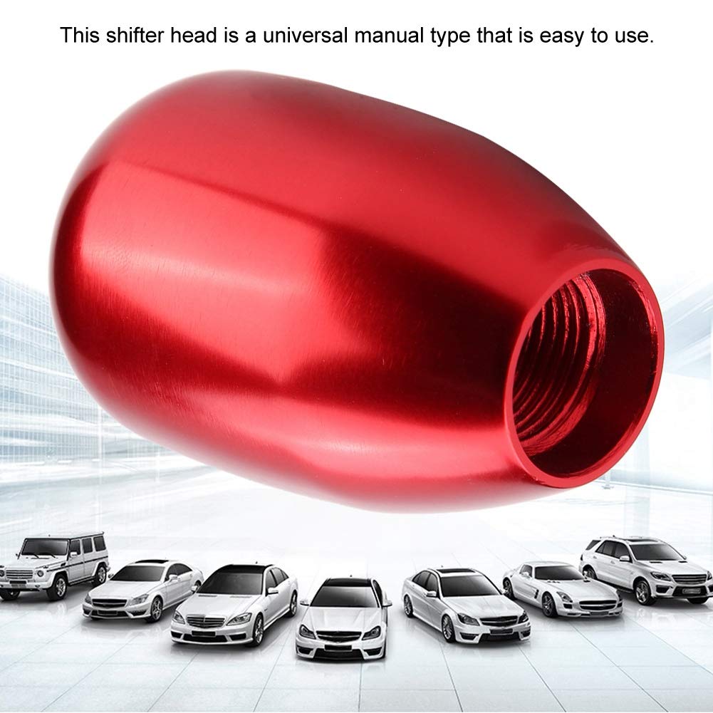 6 Speed Shift Knob - Red Universal Manual Shifter Knob for Subaru WRX 2020 & 2004 Scion xB - High Performance Gear Stick Head - Perfect for Racing, Car Enthusiasts & Gaming Simulation Setups