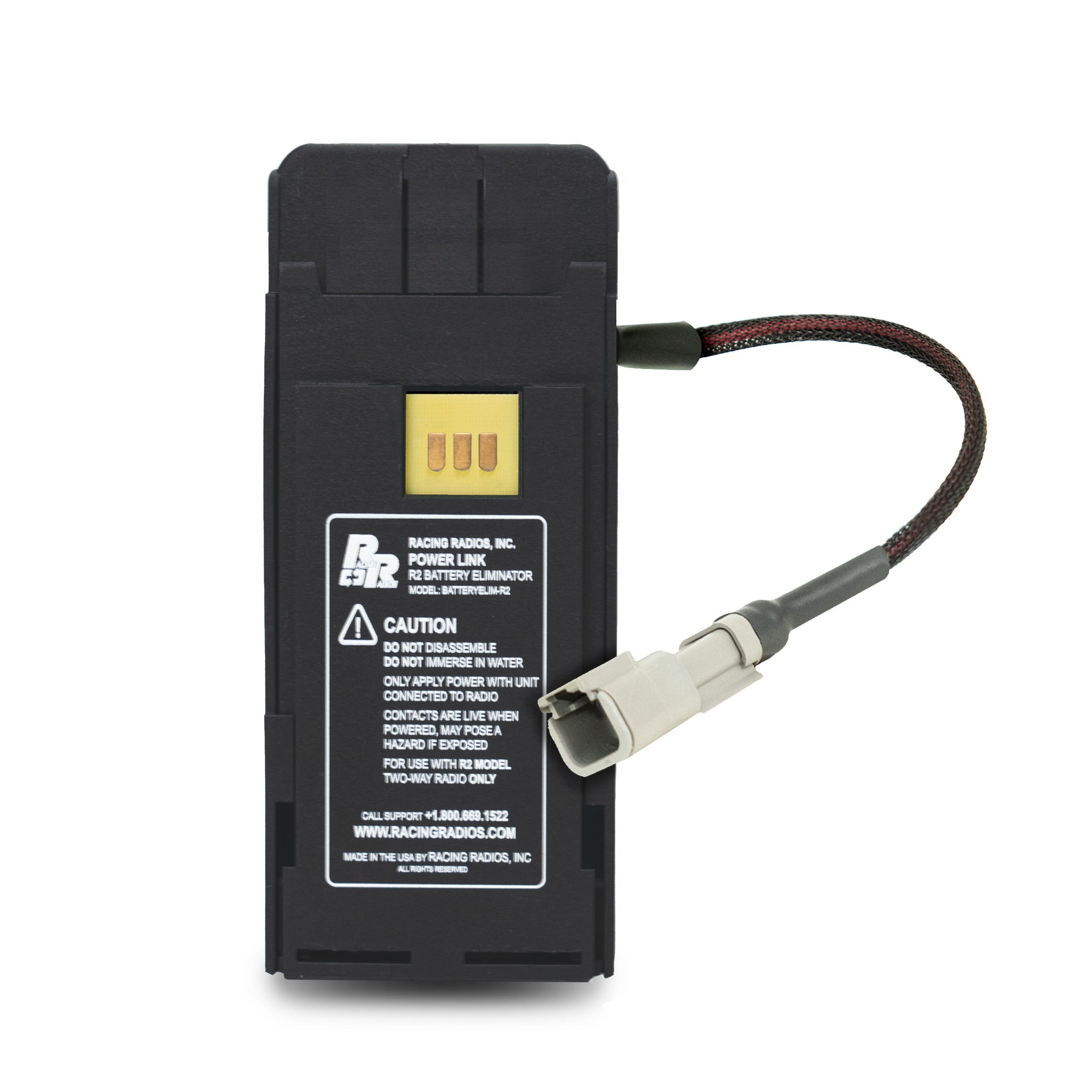 Motorola R2 Power Link Battery Eliminator - Universal Power Supply for Motorola Radios | Perfect for Emergency, Outdoor & Communication Use