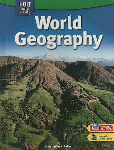 World Geography Textbook for Middle School Students - 2009 Edition | Classroom Learning & Homeschooling Resource