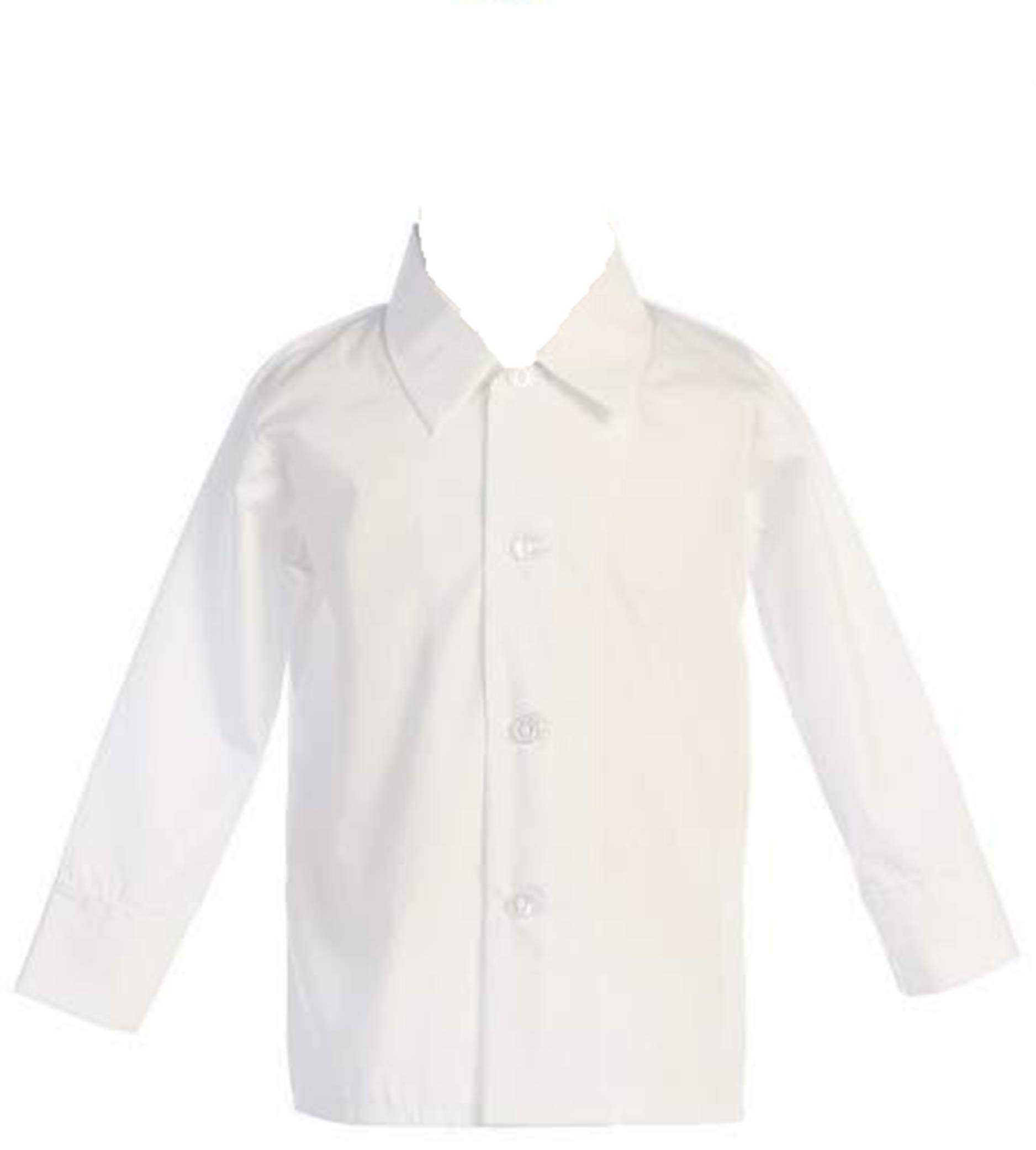 Lito Boys Long Sleeve Casual Dress Shirt for Kids - Comfortable Button Down Oxford Shirt for School, Parties & Formal Occasions