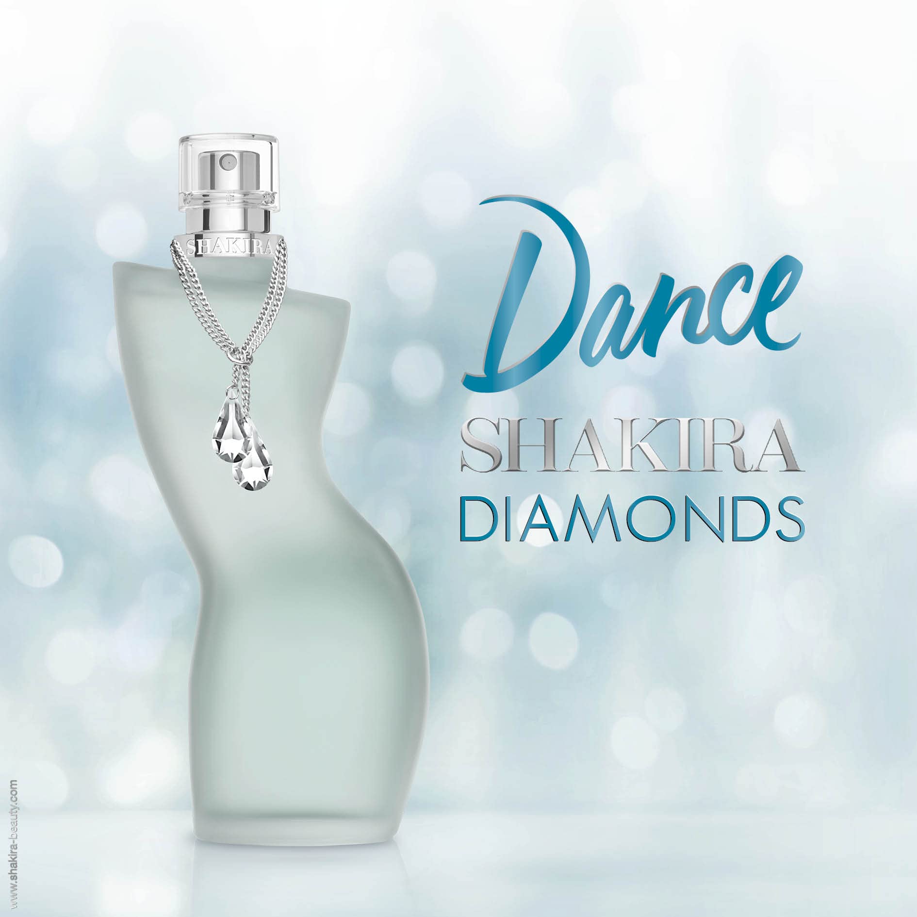 Shakira Dance Diamond Eau de Toilette for Women - 2.7 oz EDT Spray - Perfect for Date Nights, Parties & Special Occasions