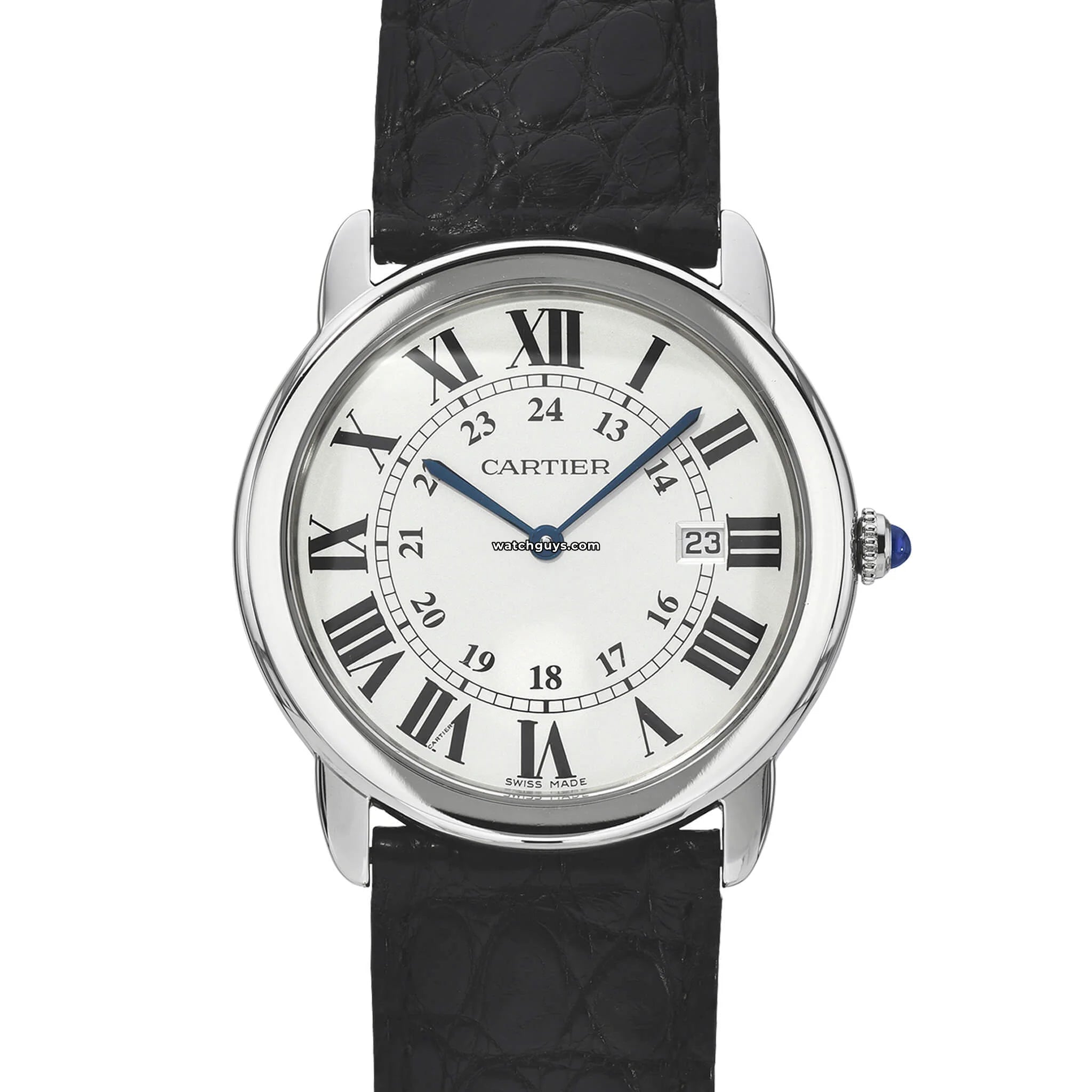 Cartier Ronde Solo Midsize Watch W6700255 - Luxury Stainless Steel Dress Watch for Women, Perfect for Business & Formal Occasions