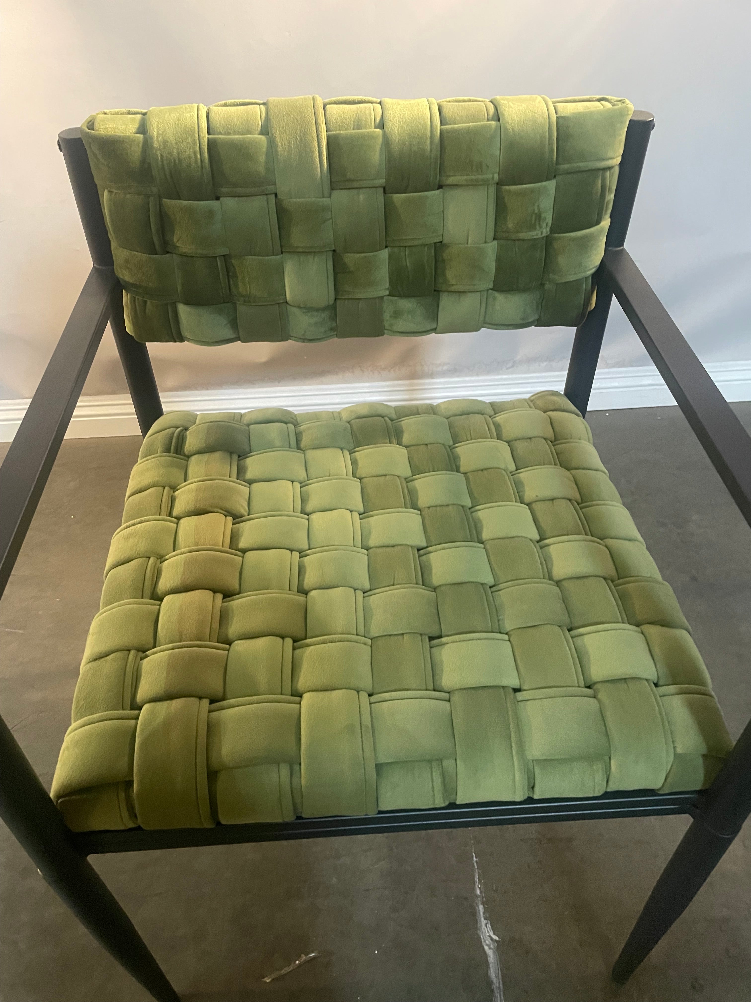 Milano Green Side Chair - Modern Dining Room Chair for Kitchen, Living Room & Office - Comfortable & Stylish Seating Solution