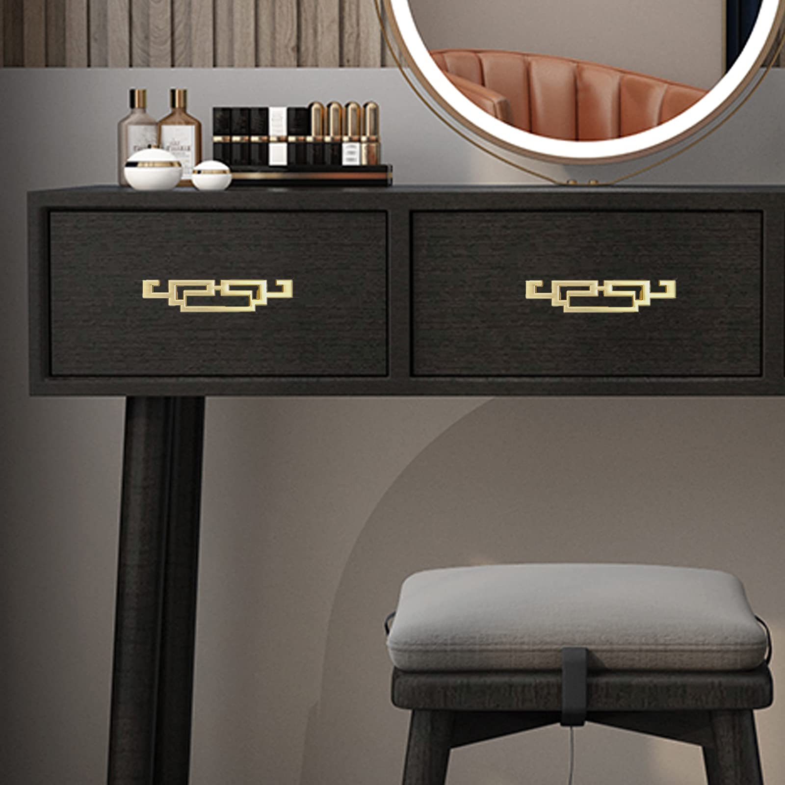 Modern Gold Cabinet Handles - 5.6