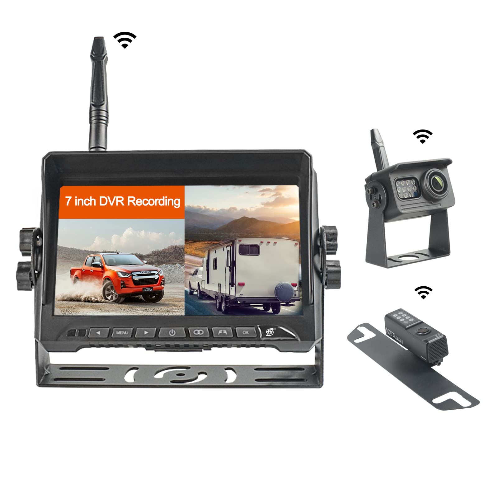 1080P Wireless Backup Camera with 7