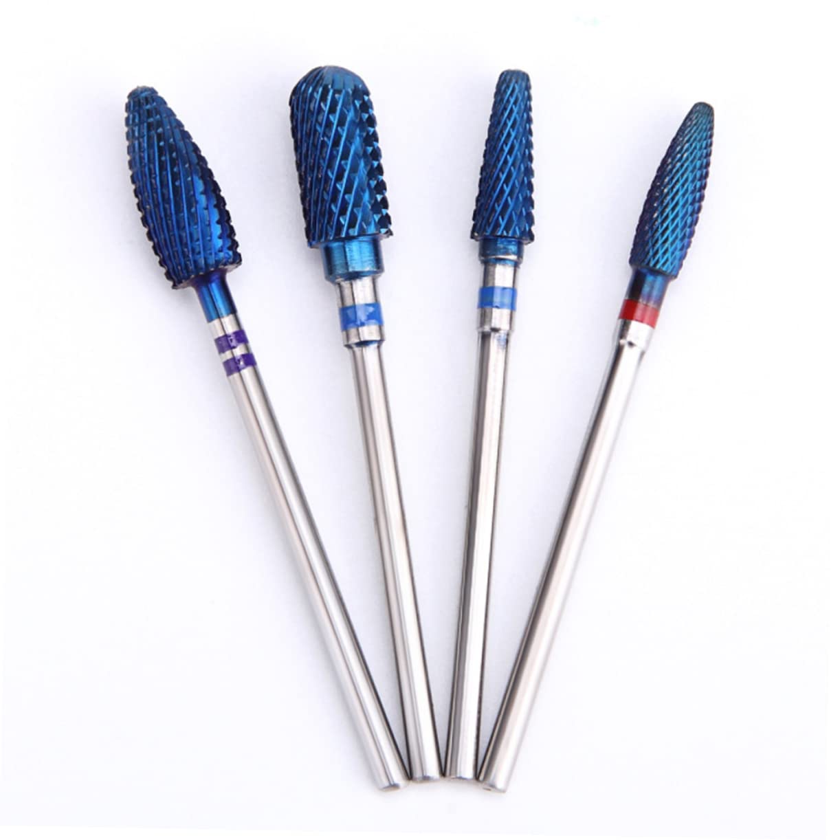 Tungsten Steel Nail Drill Bits Set - Professional Manicure Tools for Nail Art & Salon Use