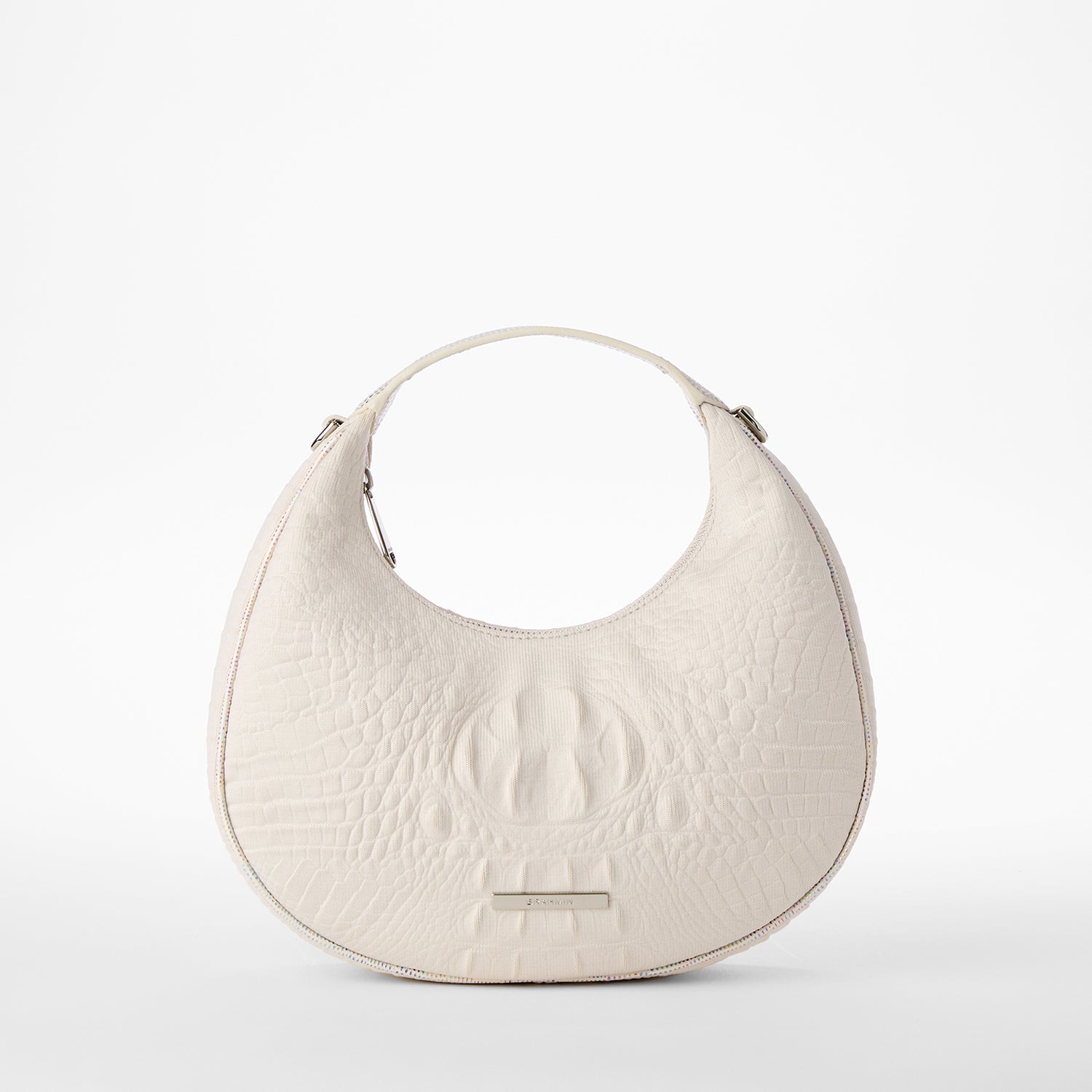 Brahmin Luxe Leisure Mindy Beige Handbag - Stylish Crossbody Purse for Women | Perfect for Work, Travel & Everyday Use