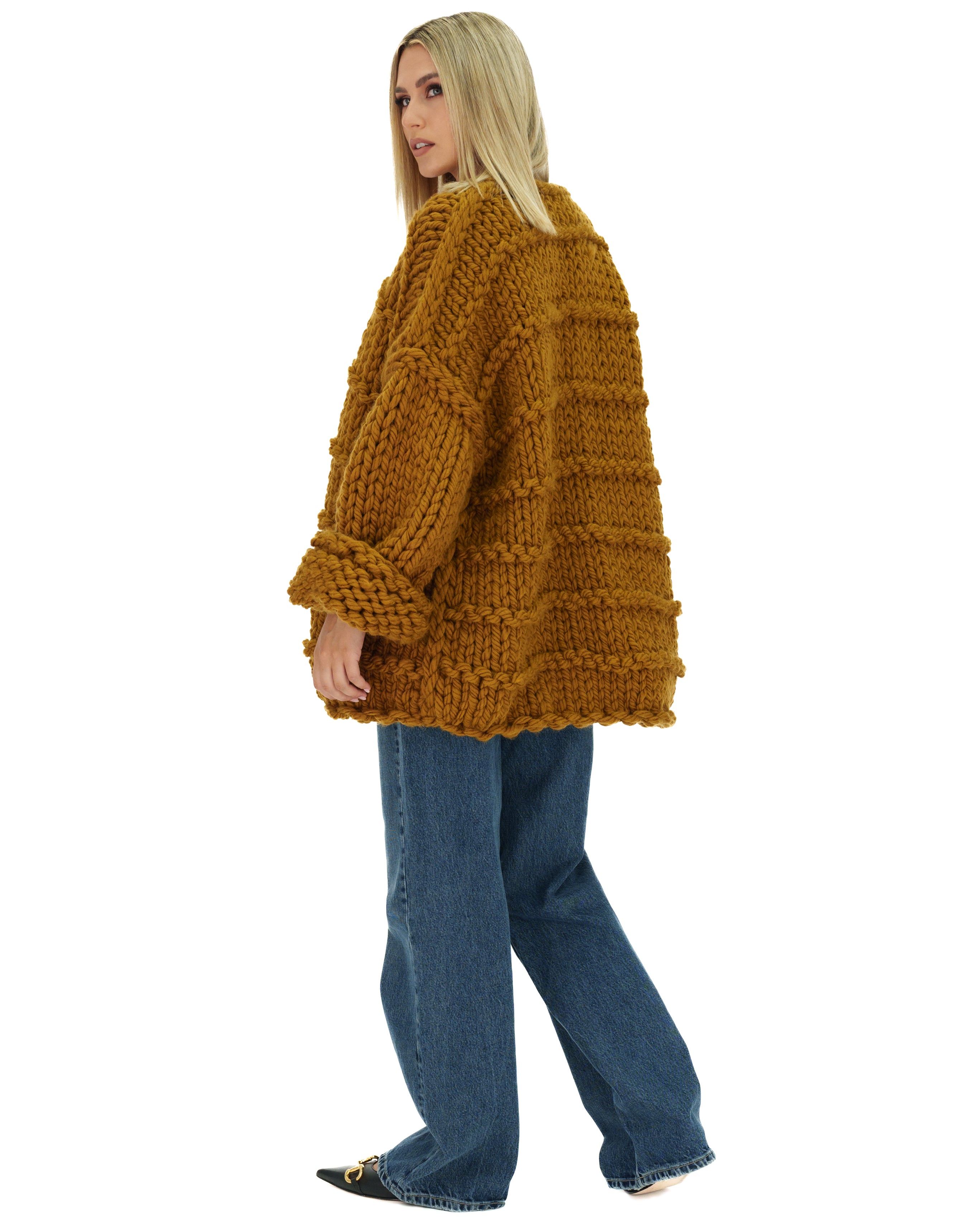 Cozy Lana Chunky Knit Cardigan for Women - Soft Oversized Sweater for Fall & Winter - Perfect for Layering, Lounging & Casual Outfits