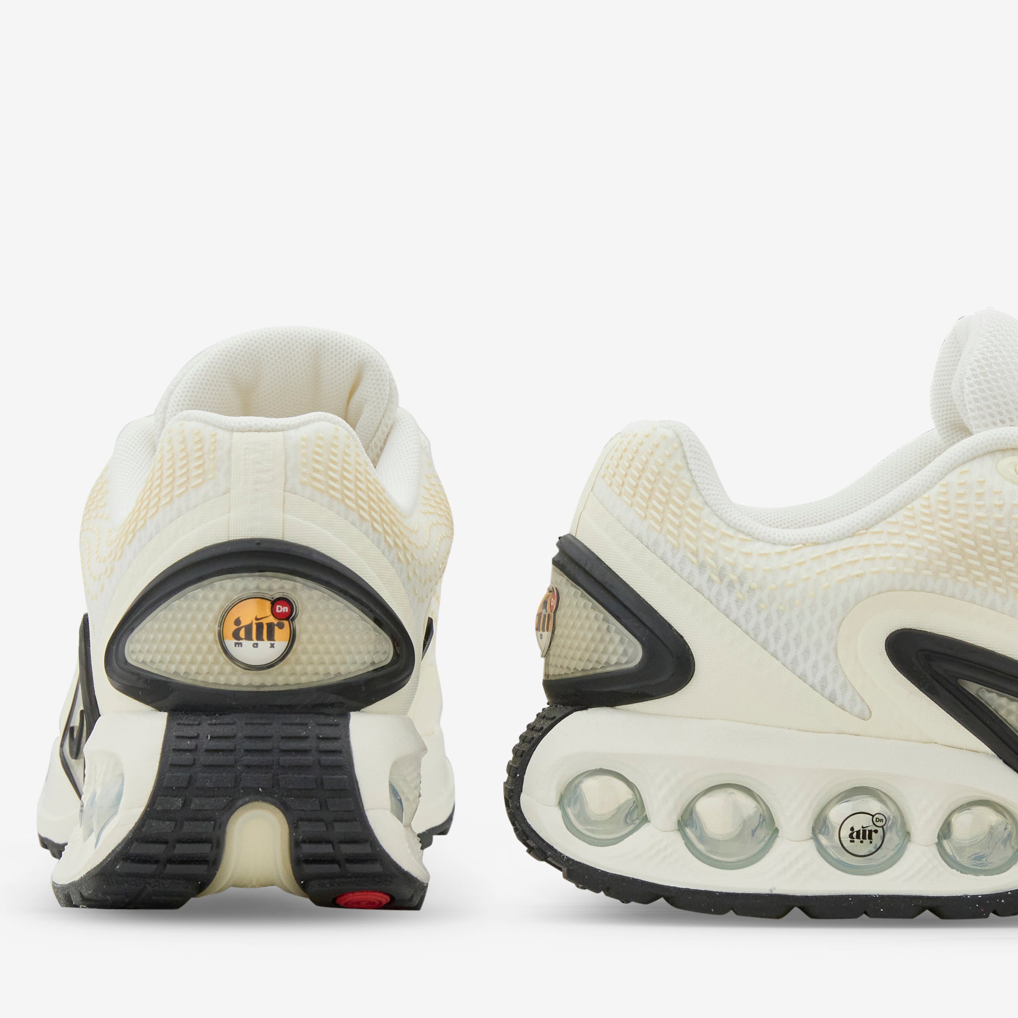 Nike Air Max Dn Running Shoes - Sail/Black/Coconut Milk Colorway - Perfect for Beach Running & Casual Wear