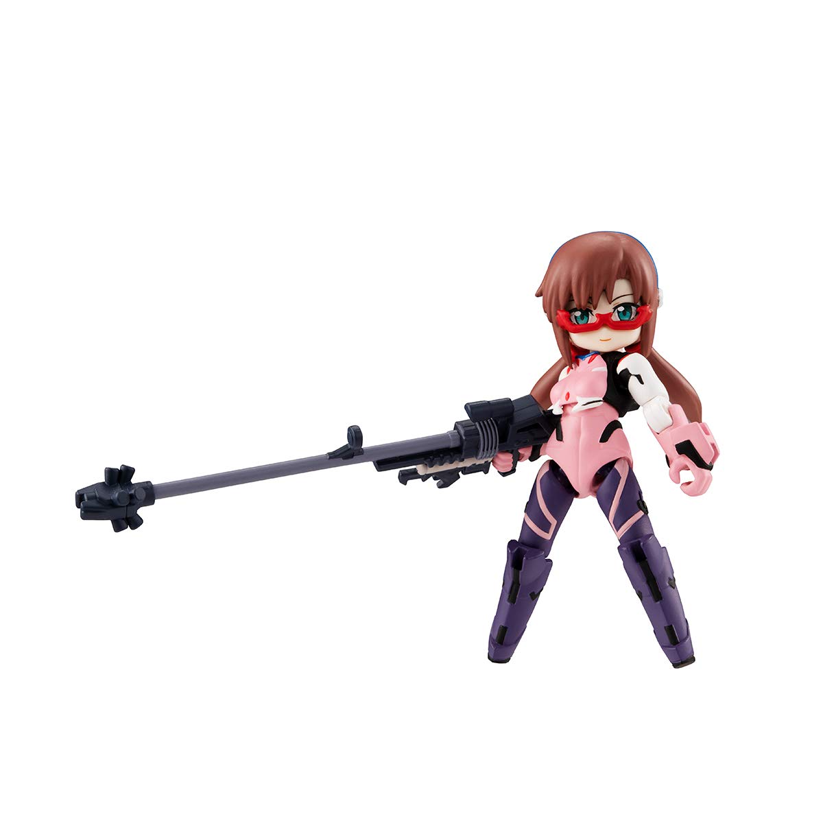 Megahouse Desktop Army: Evangelion Movie Mari & Evangelion 8 Figure - Anime Collectible Action Figure for Display, Gifts, and Home Office Decor