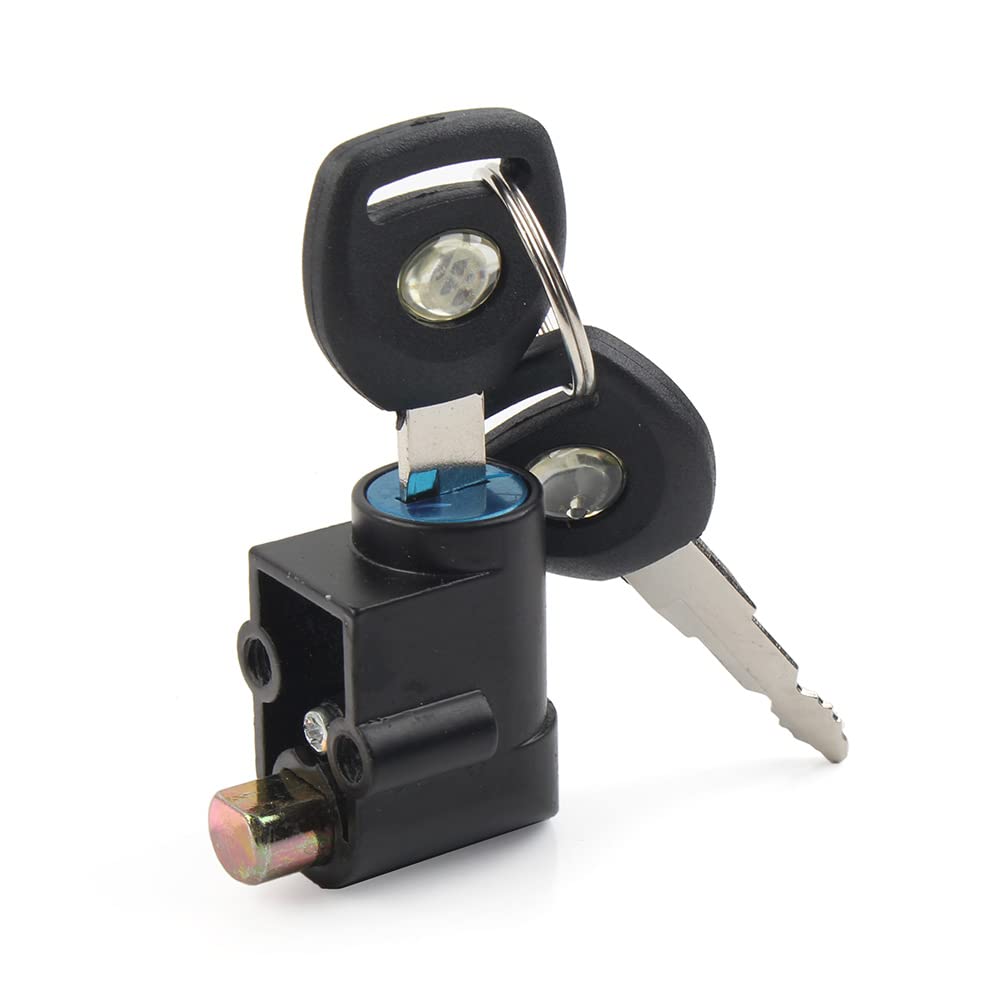 Suzuki GN125 Motorcycle Steering Lock & Key Set with 2 Keys - Anti-Theft Security for Parking & Storage