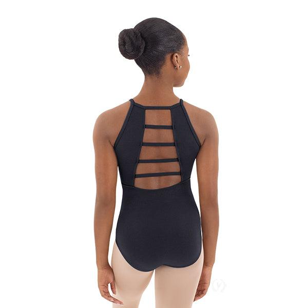 Eurotard Girls Cotton Lycra Ladder Back Leotard - Comfortable Dancewear for Ballet, Gymnastics & Performance