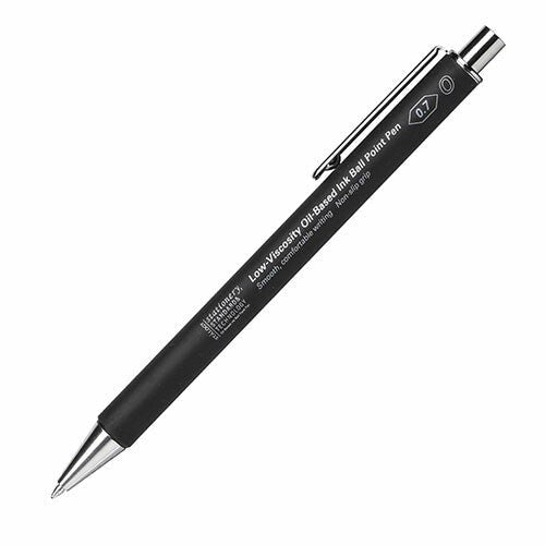 STALOGY 015 Low Viscosity Oil-Based Ink Ballpoint Pen - Smooth Writing for Journaling, Note Taking & Office Use - Nitto Brand Refillable Pen