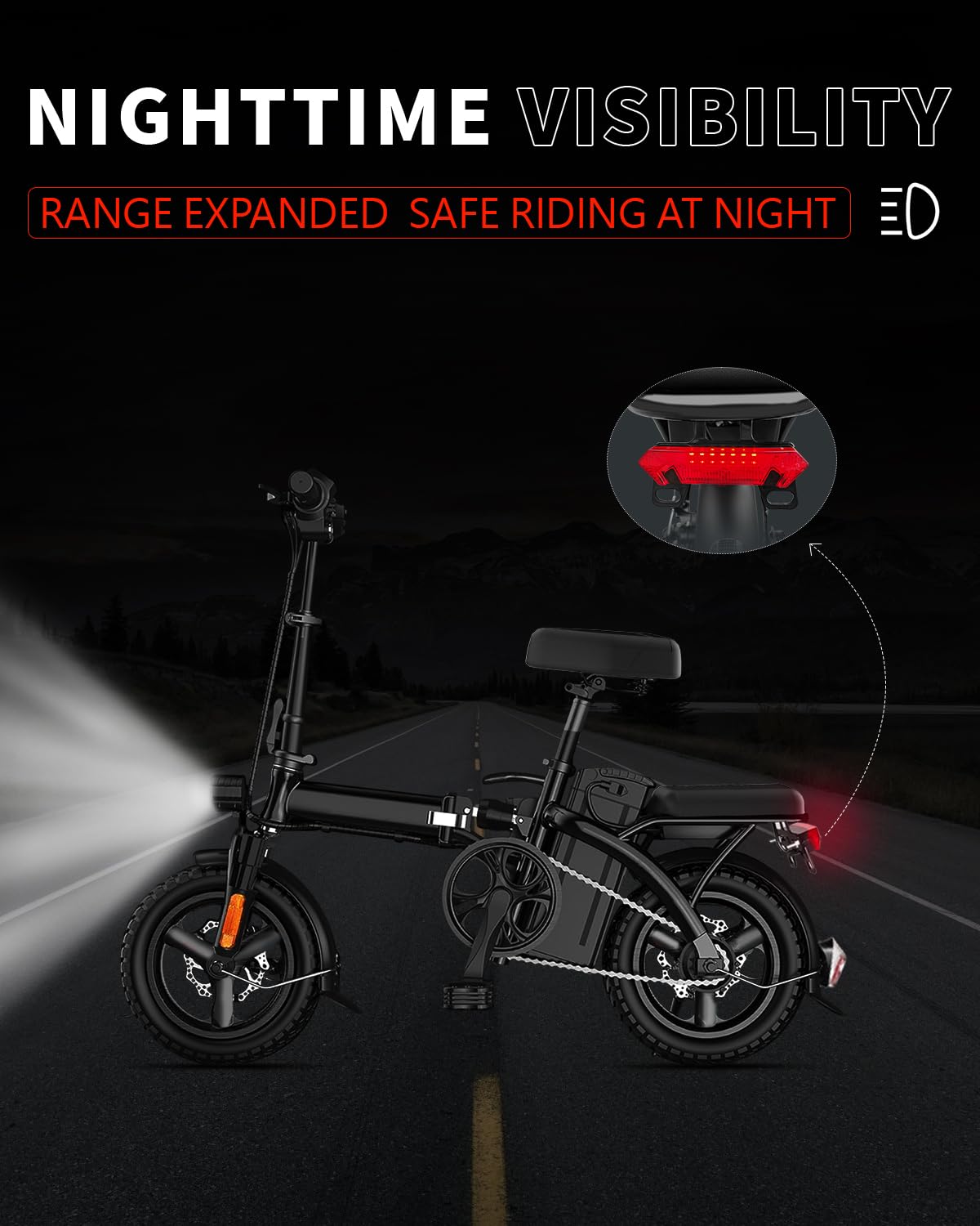 **Electric Bike for Adults - 350W Motor, 15 MPH, 15° Uphill, 25 Miles PAS Range, 280.8Wh Battery, Folding Ebike with Shock Absorbers - Perfect for Commuting, Off-Road & Urban Adventures**
